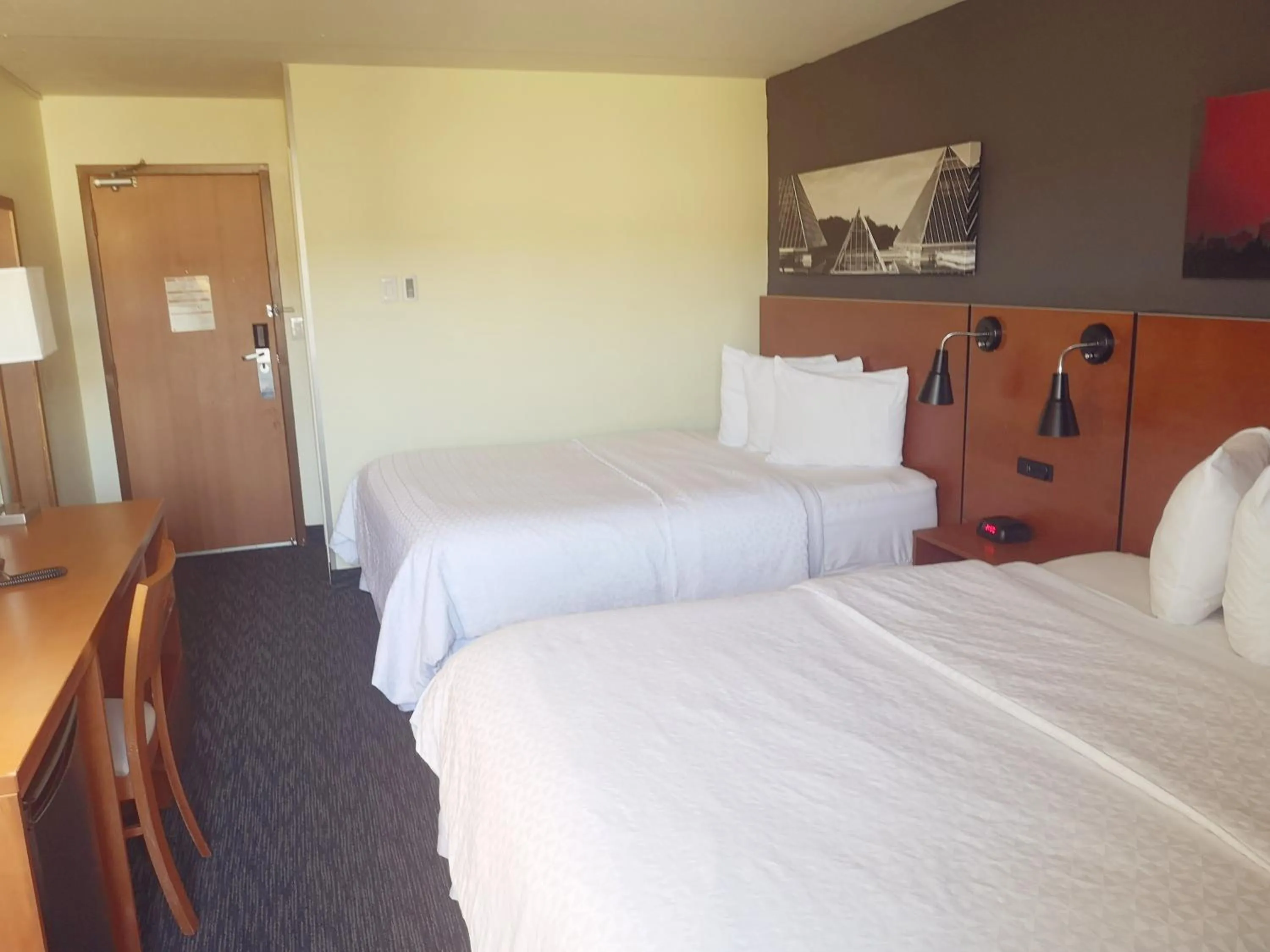 Bed in Travelodge by Wyndham Edmonton West