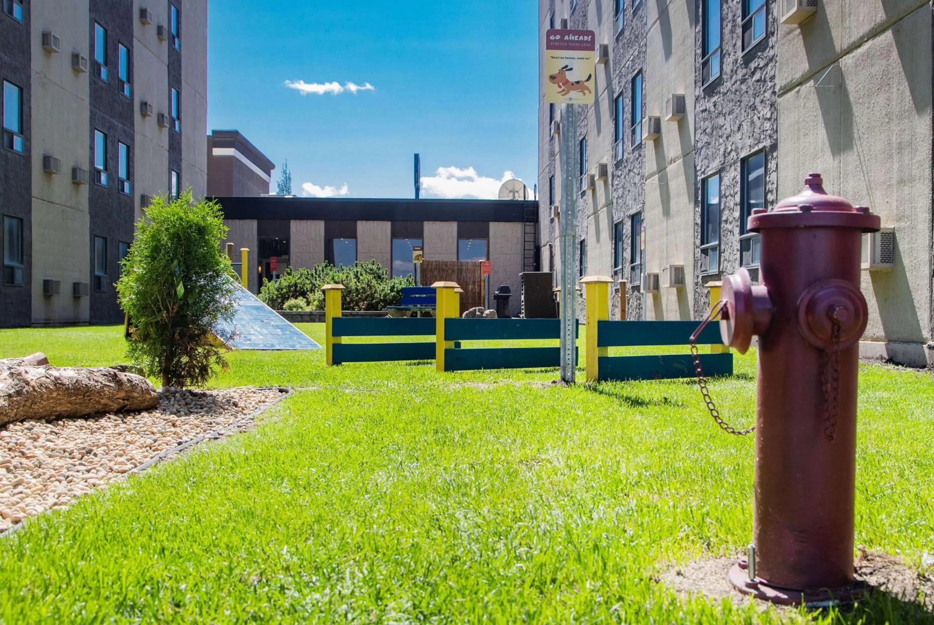 On site in Travelodge by Wyndham Edmonton West