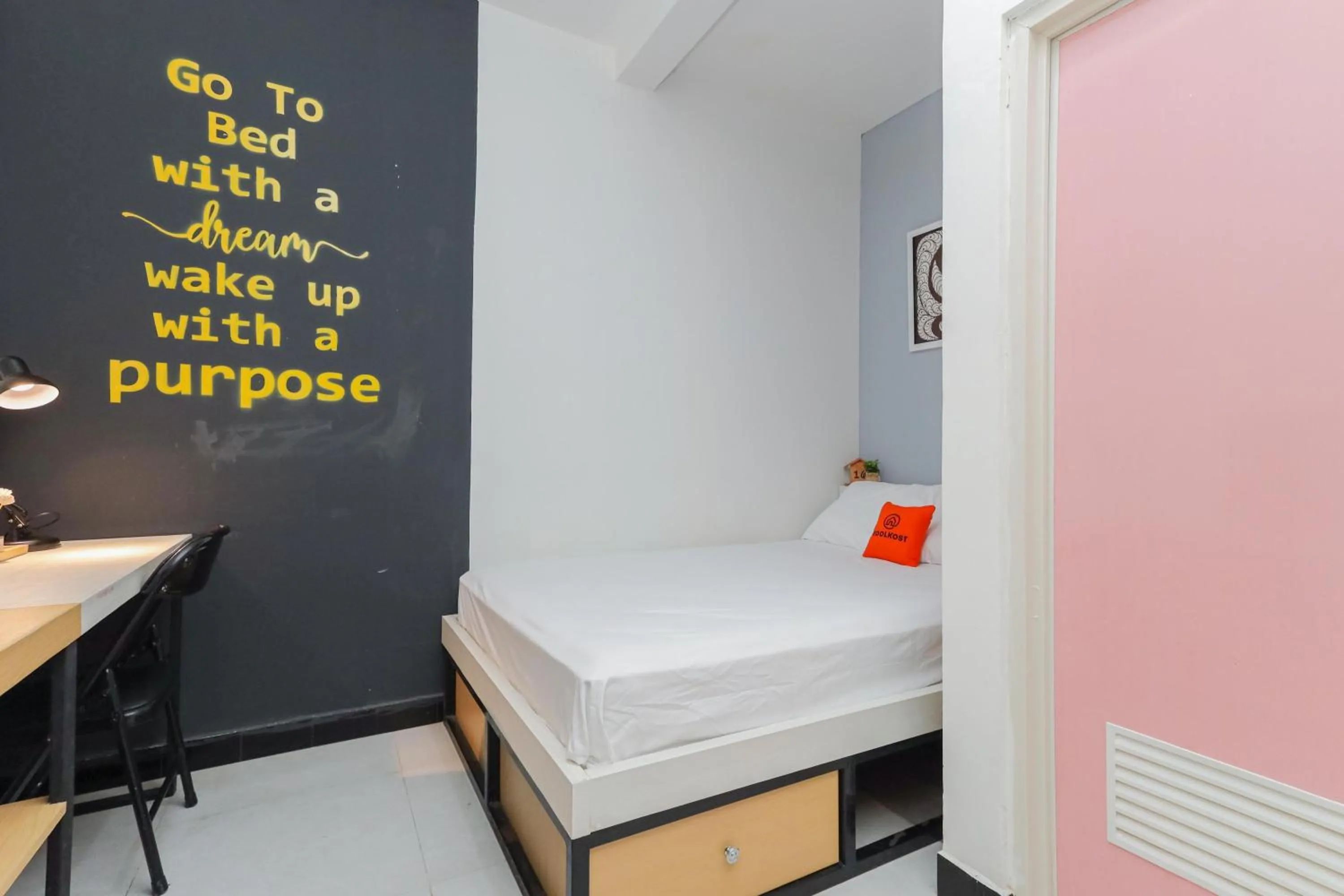 Bedroom, Bed in KoolKost near RSCM Kencana - Minimum Stay 6 Nights