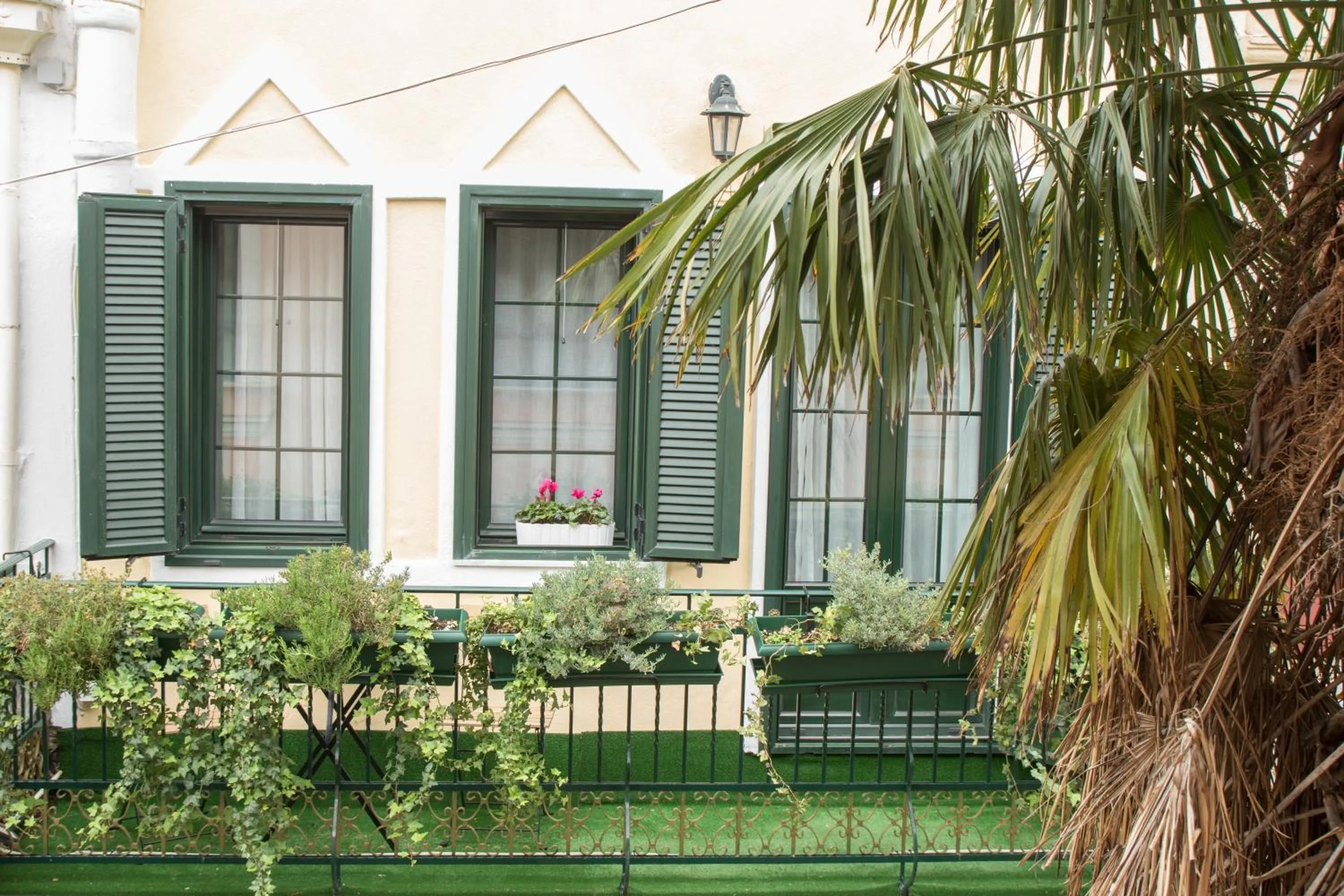 Balcony/Terrace in Isidorou Suite Xanthi