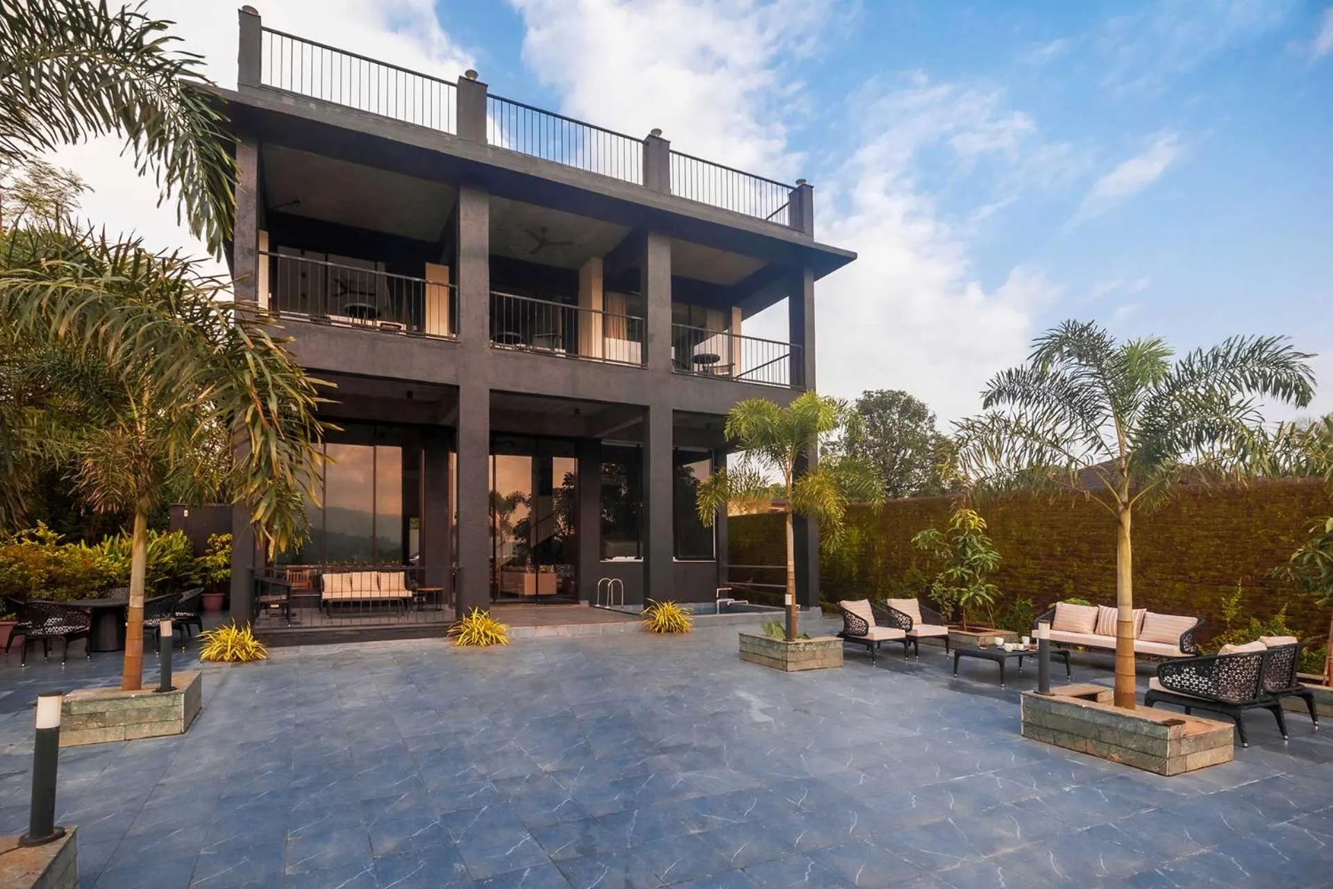Sunset Boulevard by StayVista - Lakeside Villa with Pet-Friendly Ambiance, Deck, Terrace, Plunge Pool & Modern Flair