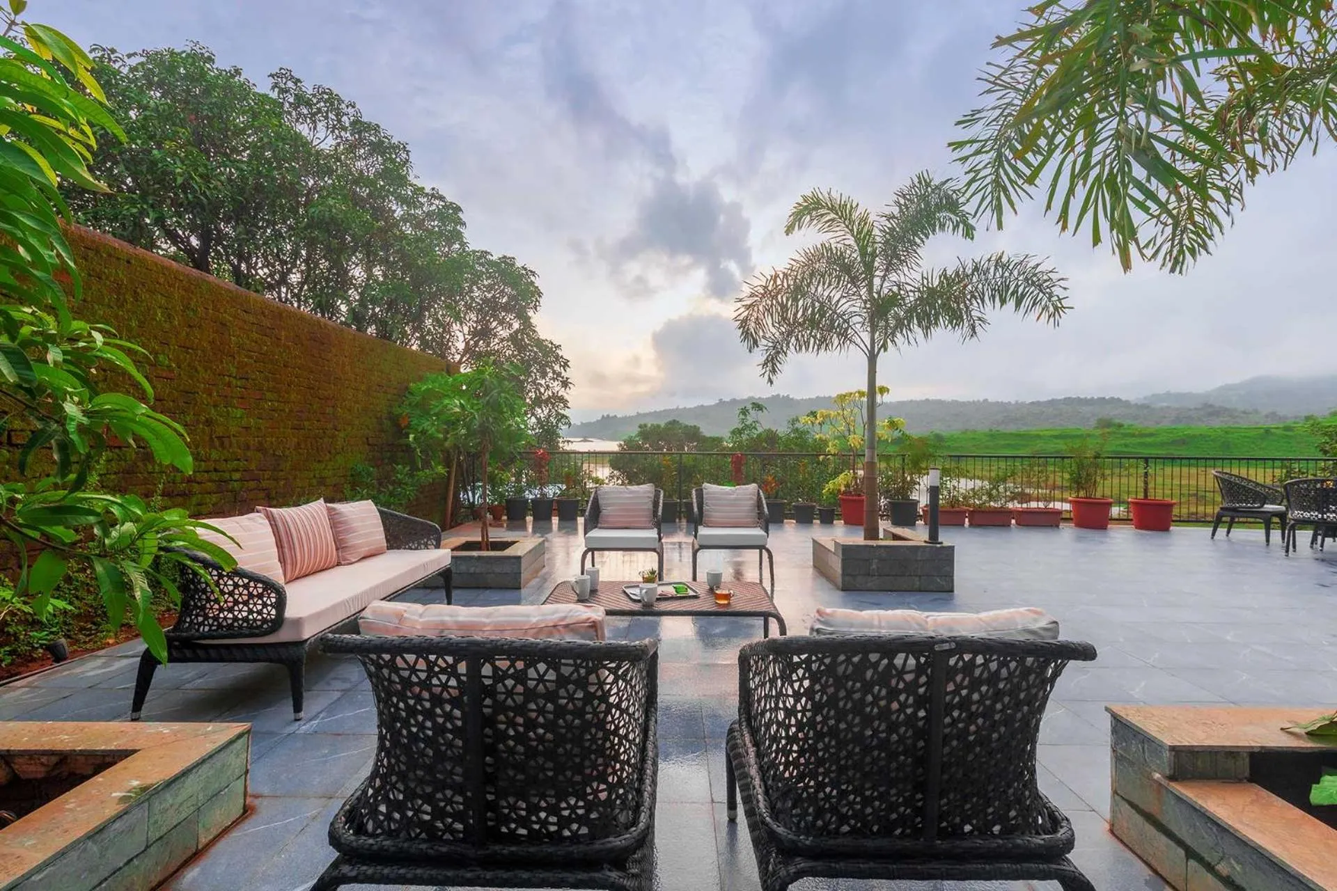 Sunset Boulevard by StayVista - Lakeside Villa with Pet-Friendly Ambiance, Deck, Terrace, Plunge Pool & Modern Flair