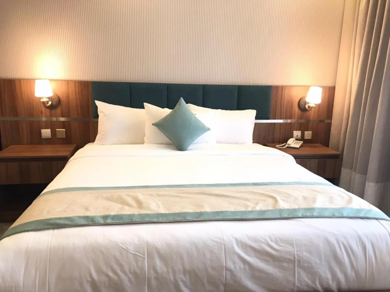 Bed in Tu Jardin Al Marwa- توجاردن المروه