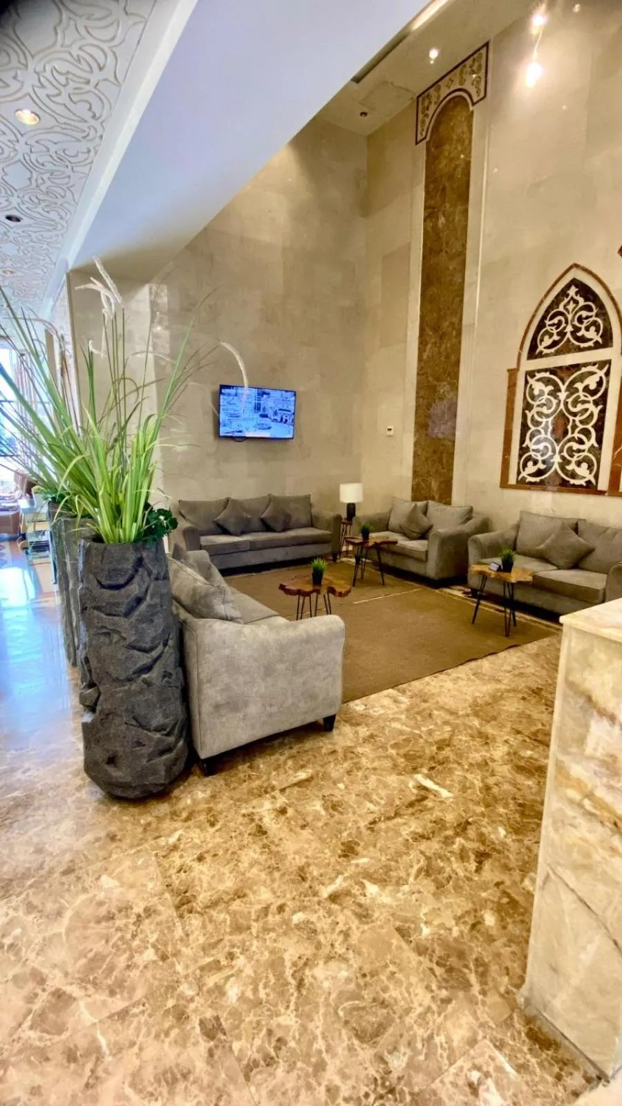 Seating area in Tu Jardin Al Marwa- توجاردن المروه