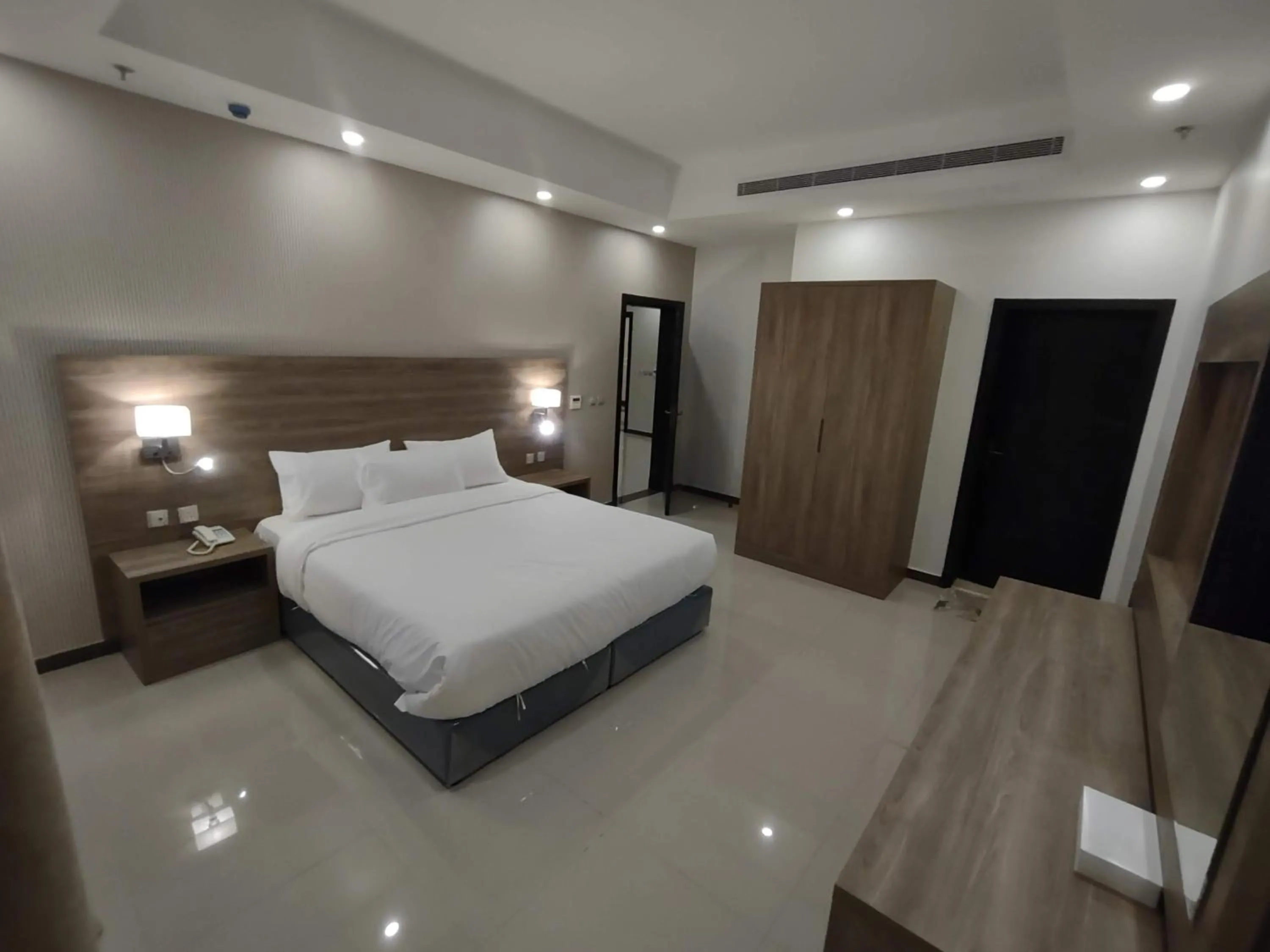 Bedroom, Bed in Tu Jardin Al Marwa- توجاردن المروه