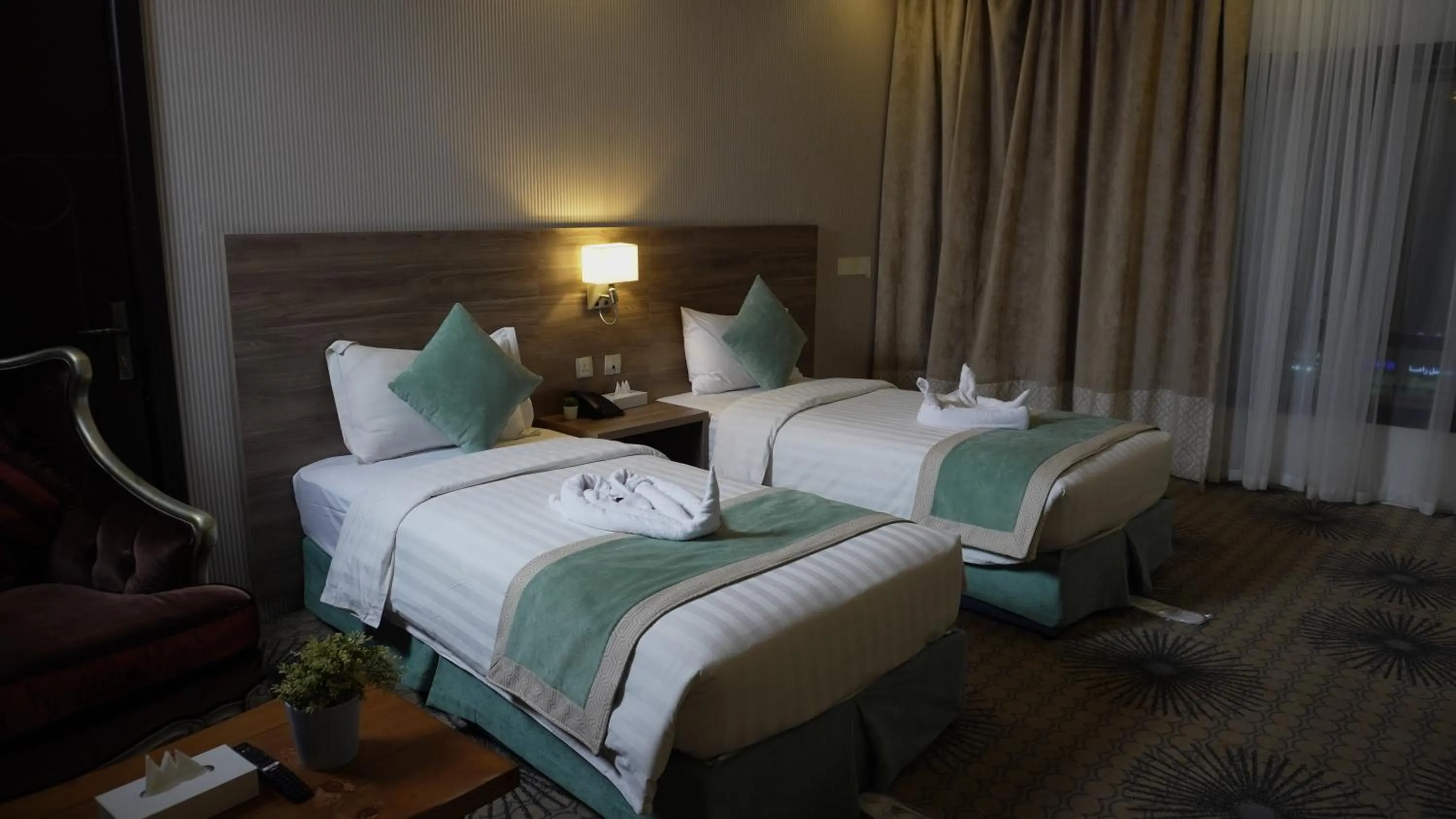 Bed in Tu Jardin Al Marwa- توجاردن المروه