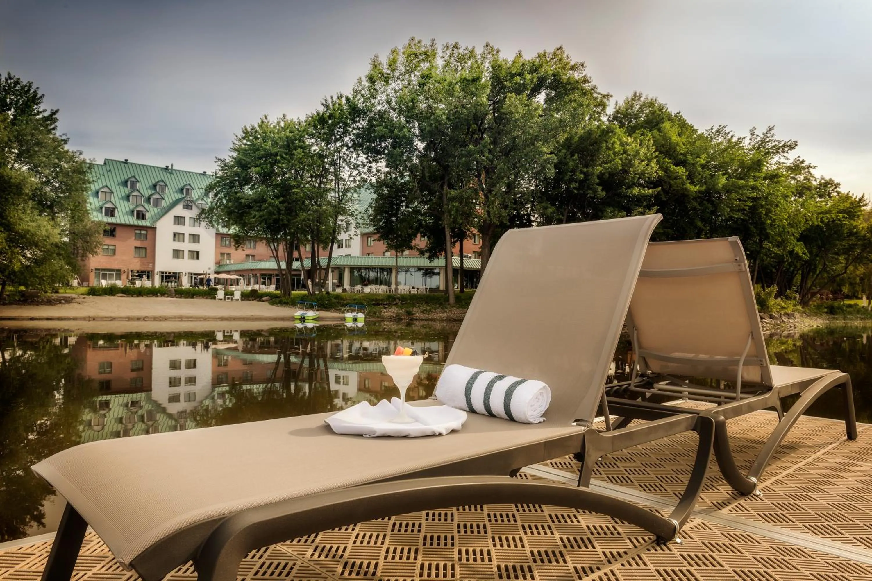 Patio in Chateau Vaudreuil