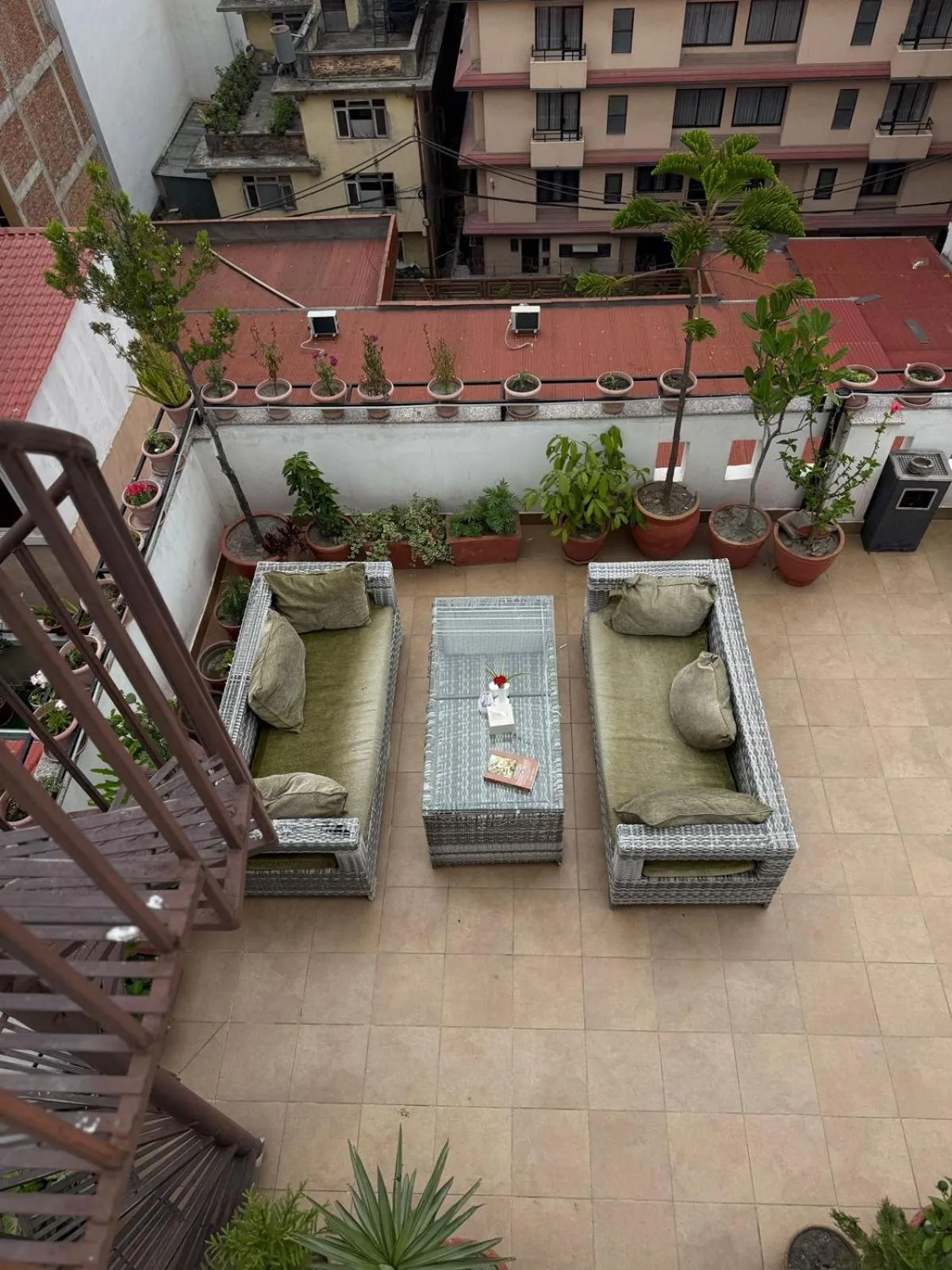 Balcony/Terrace in Vastu Boutique Hotel