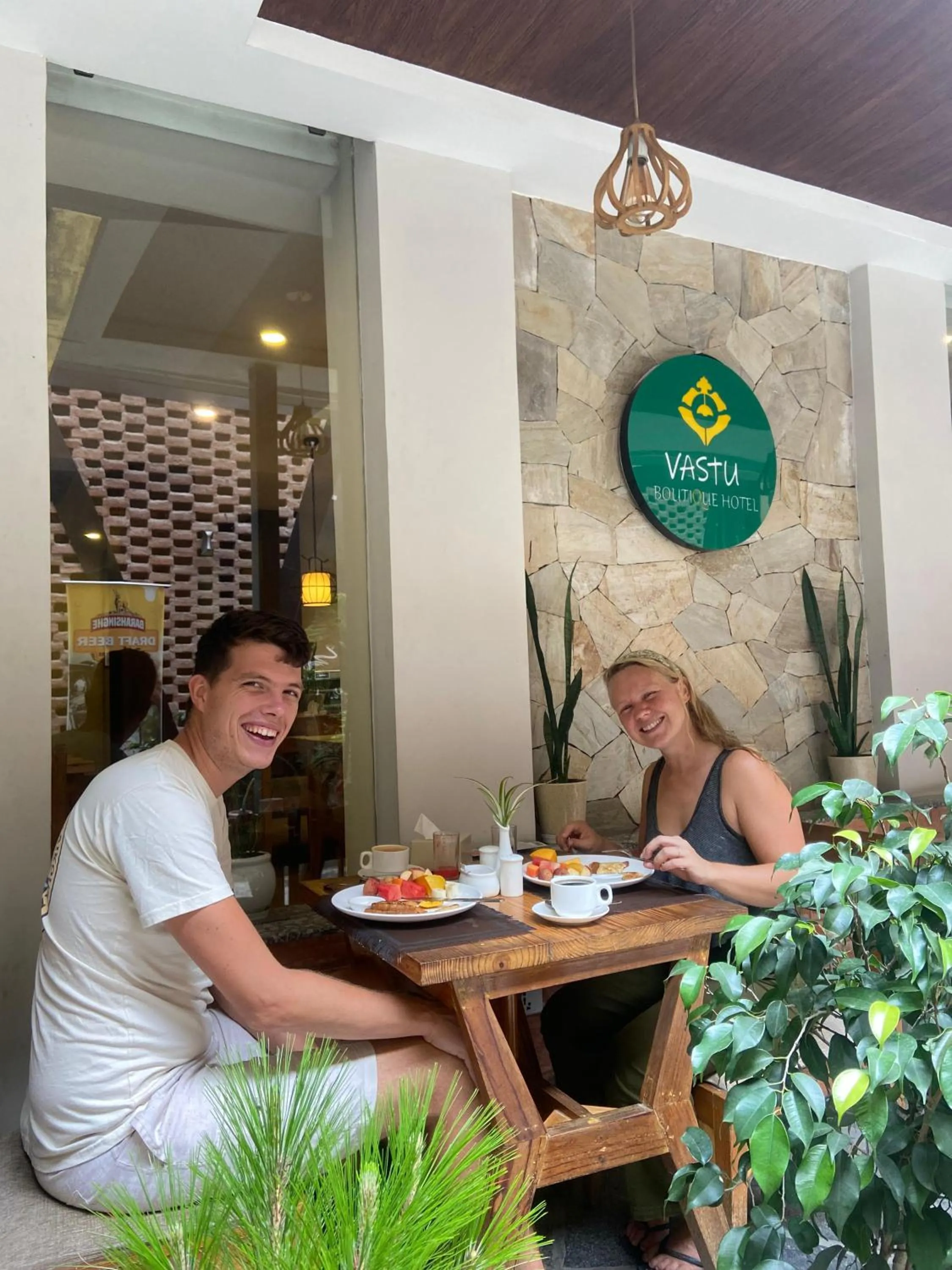 Breakfast in Vastu Boutique Hotel