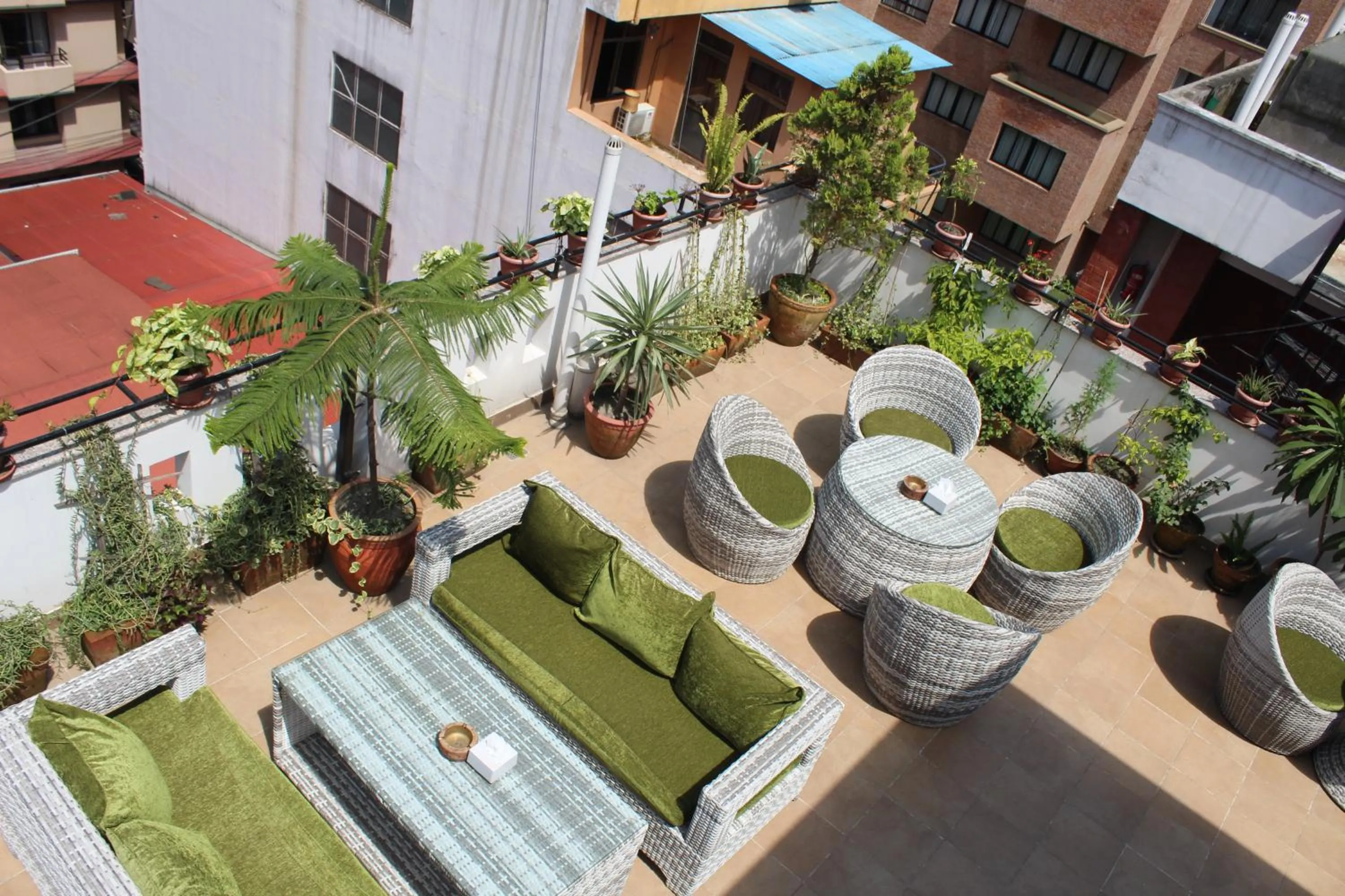 Balcony/Terrace in Vastu Boutique Hotel