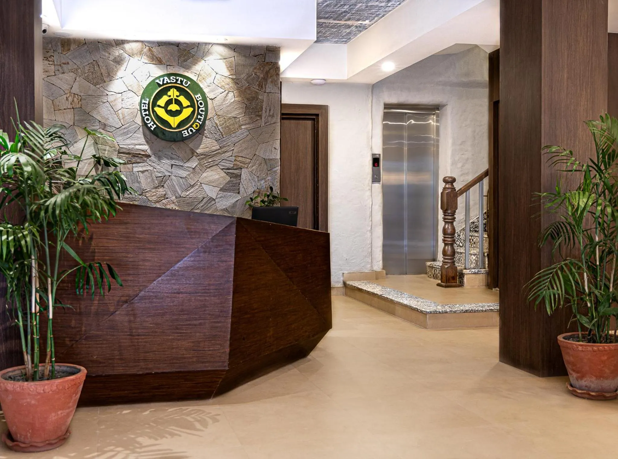 Lobby or reception in Vastu Boutique Hotel