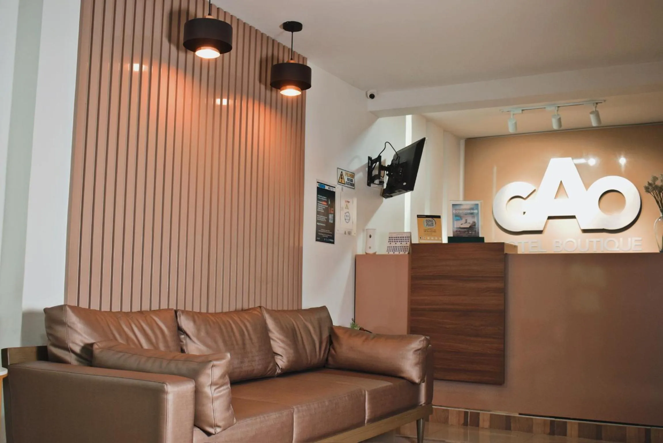 Lobby or reception in Hotel Boutique Gao