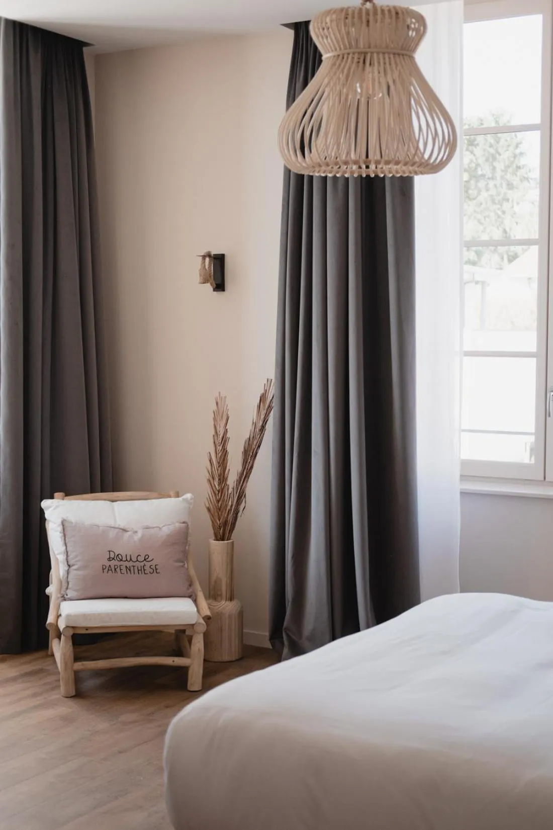 Photo of the whole room, Bed in Hôtel-Restaurant Villa Métis