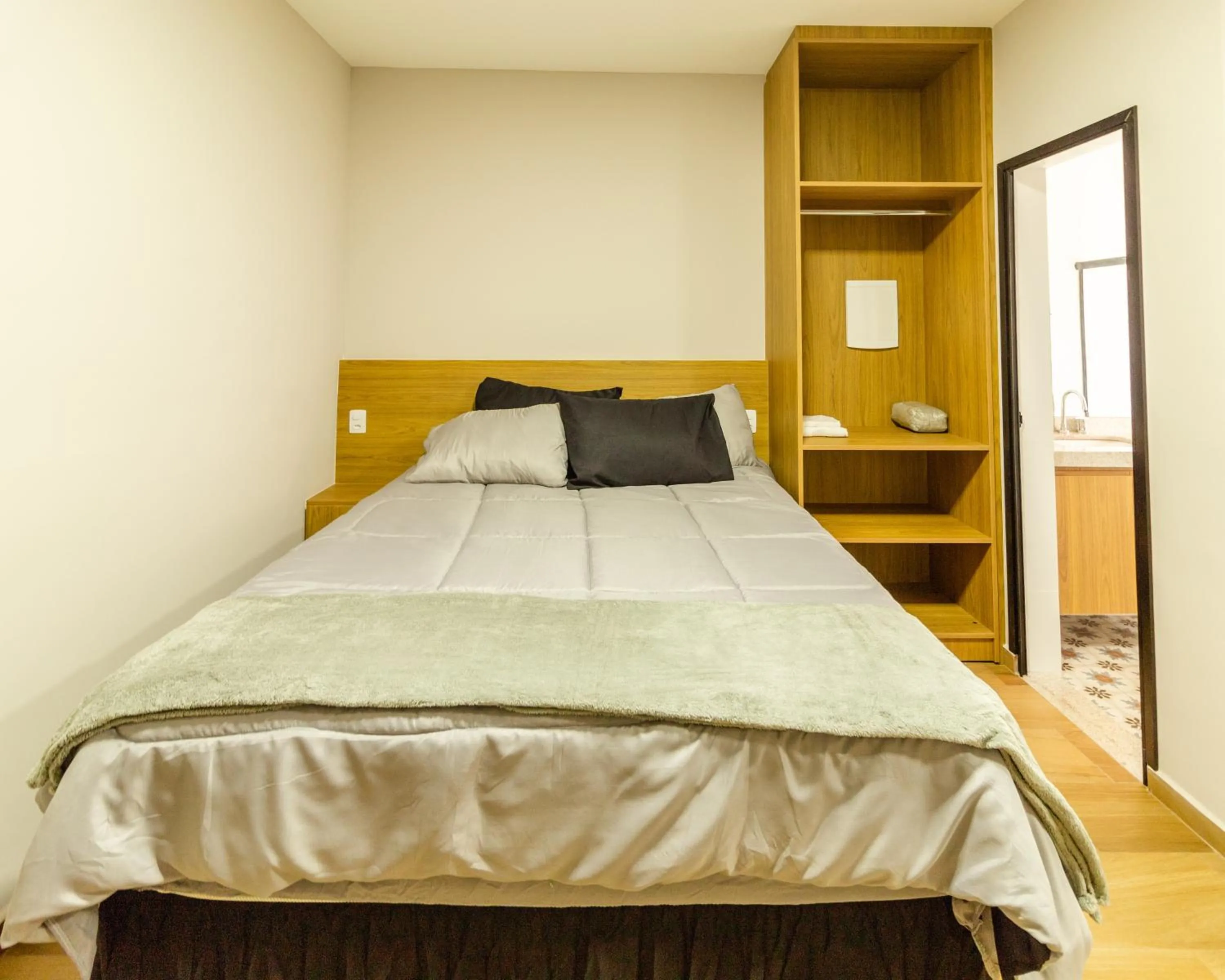 Bed in Pousada Vovó Teresa