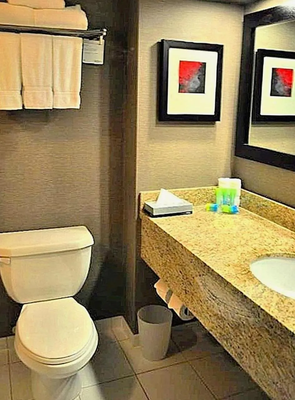 Bathroom in Radisson Hotel Vancouver Airport