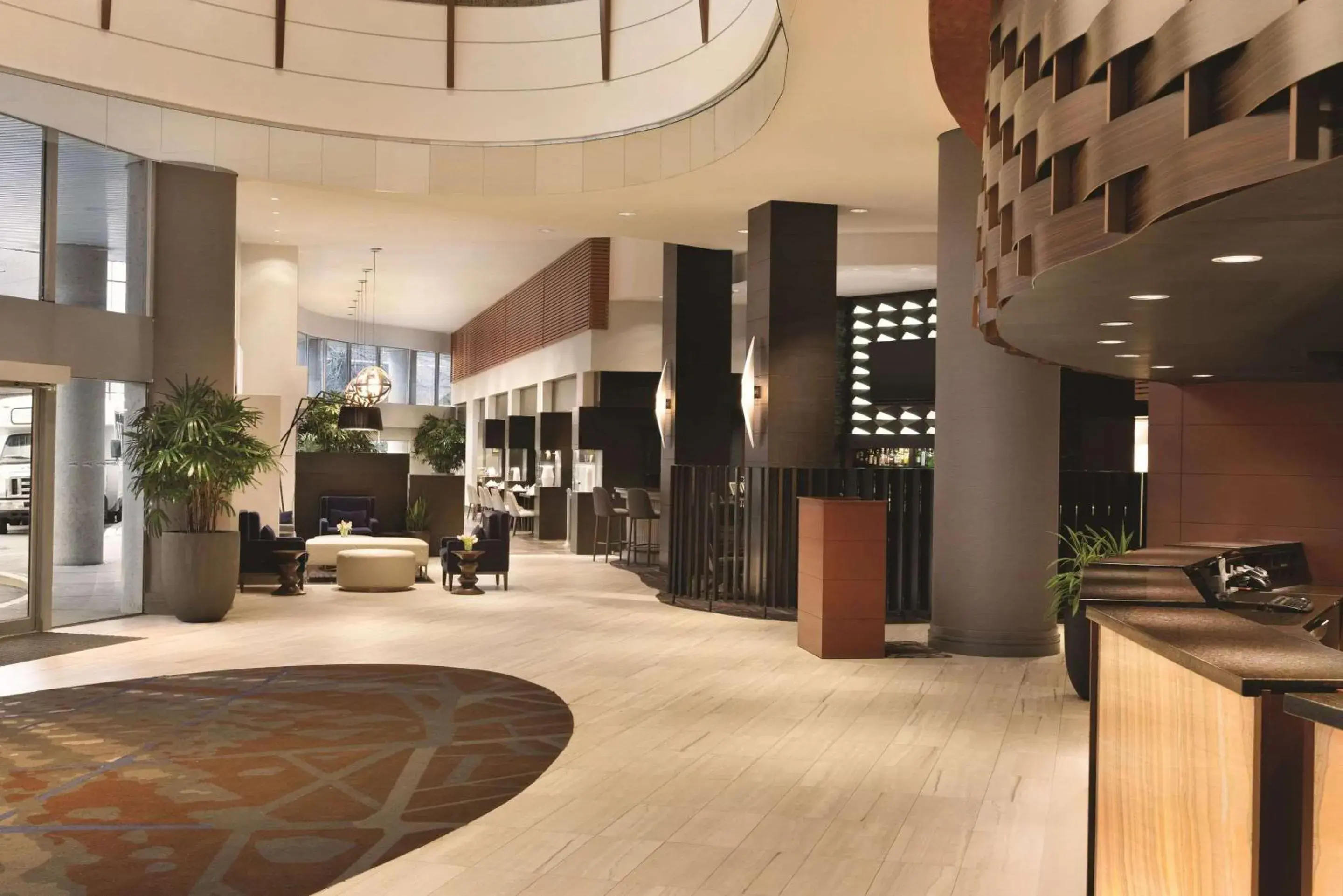 Lobby or reception in Radisson Hotel Vancouver Airport Lobby or reception in Radisson Hotel Vancouver Airport