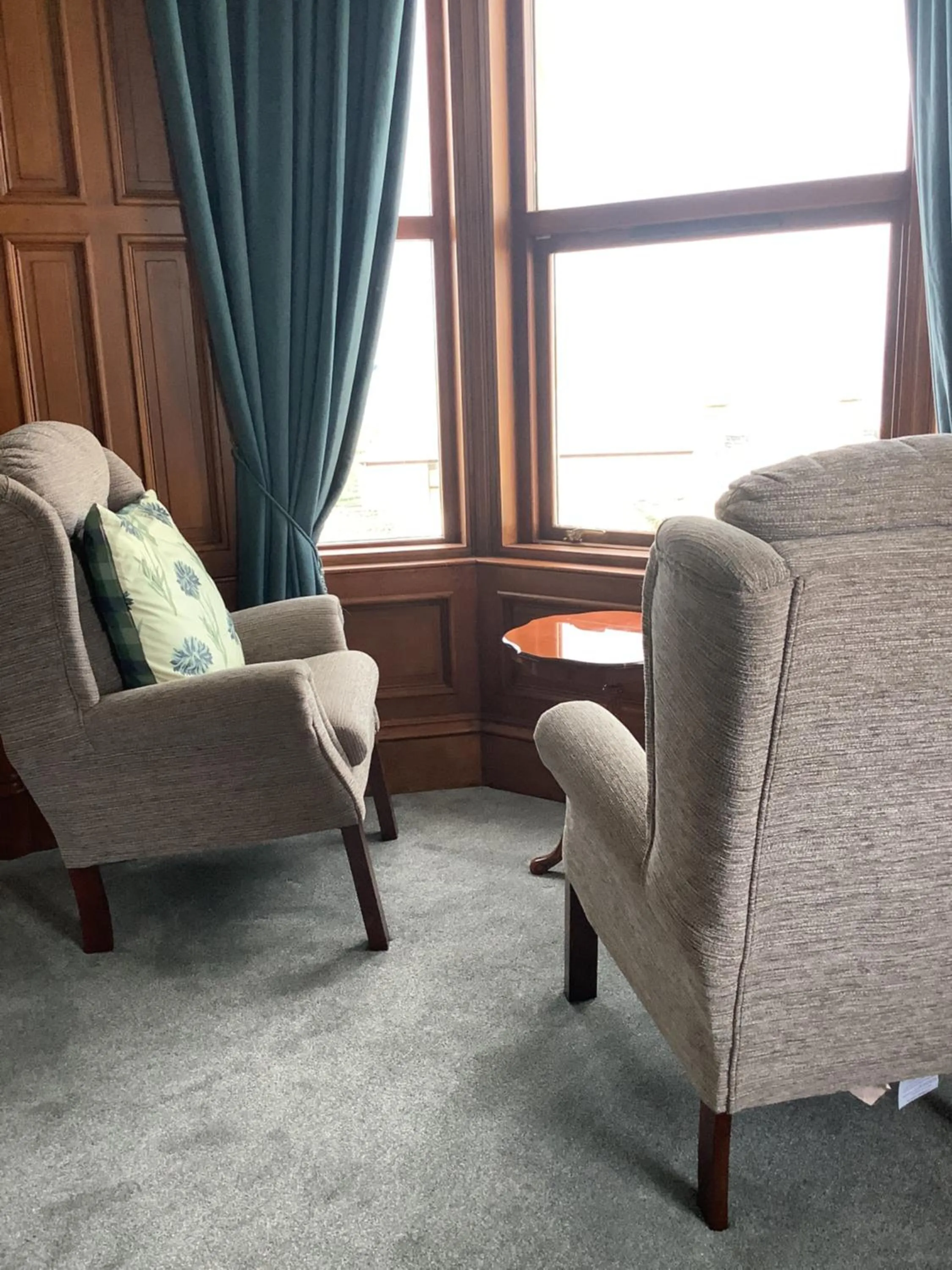 Seating area in Westlea Bed and Breakfast