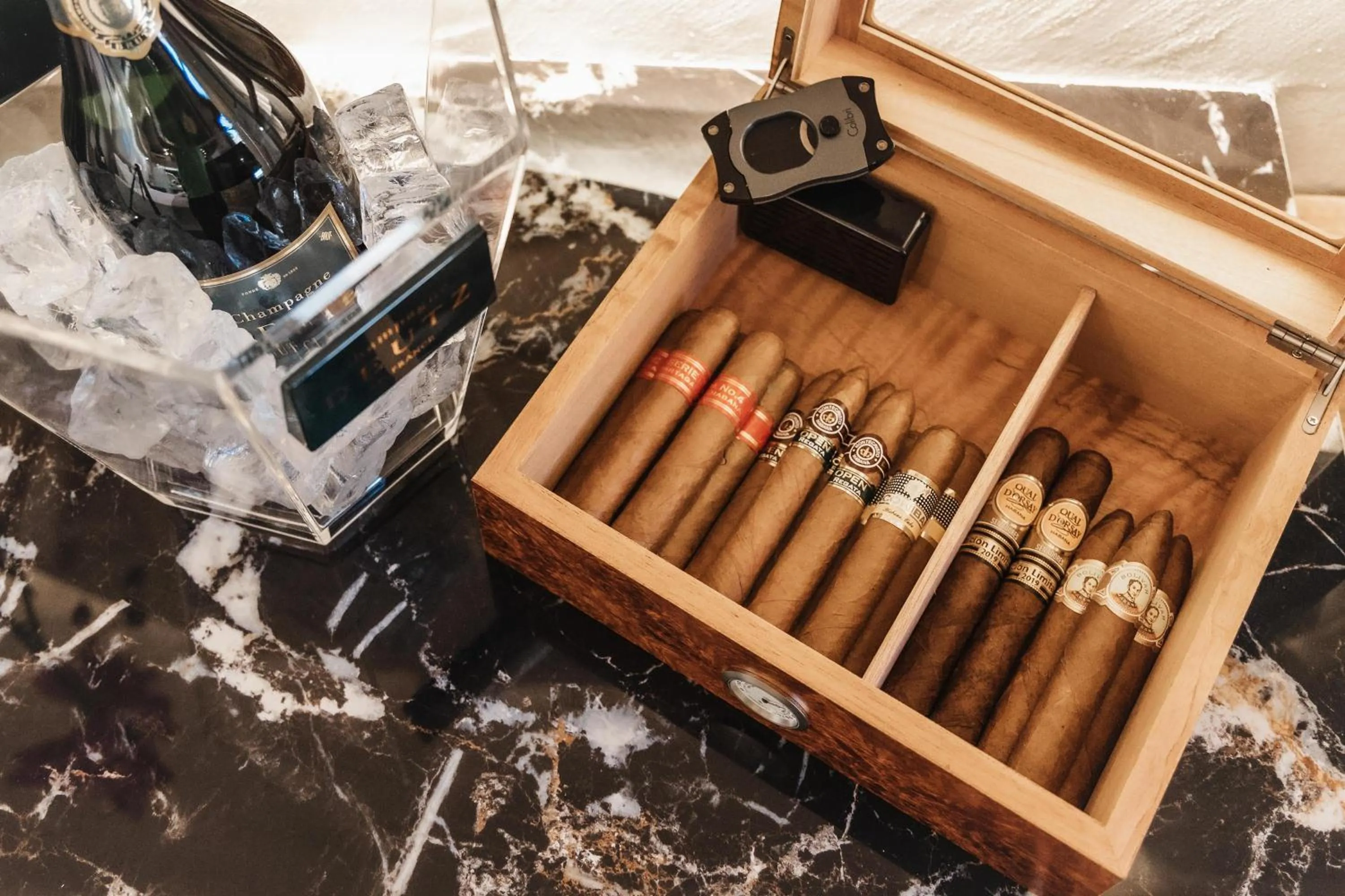 Drinks in Chateau Anax Luxury suites