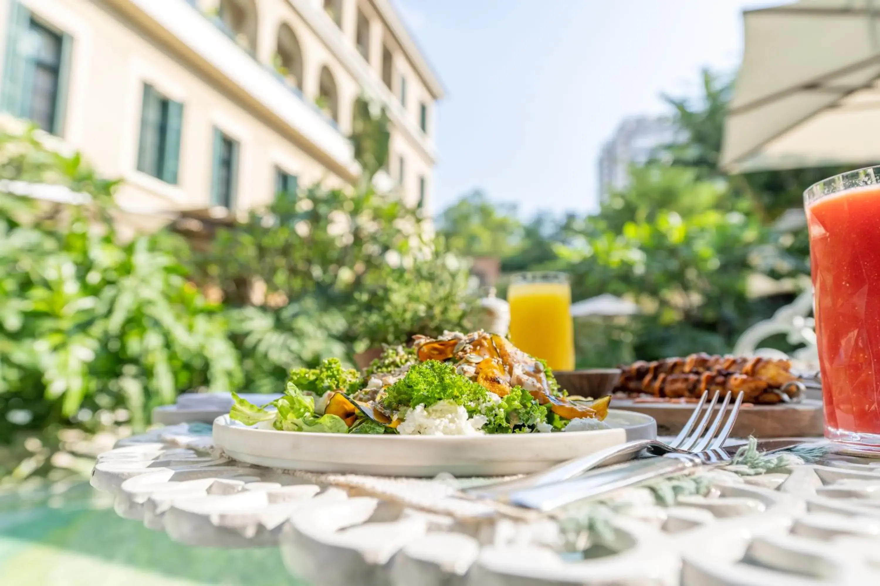 Food close-up in Rosewood São Paulo Food close-up in Rosewood São Paulo