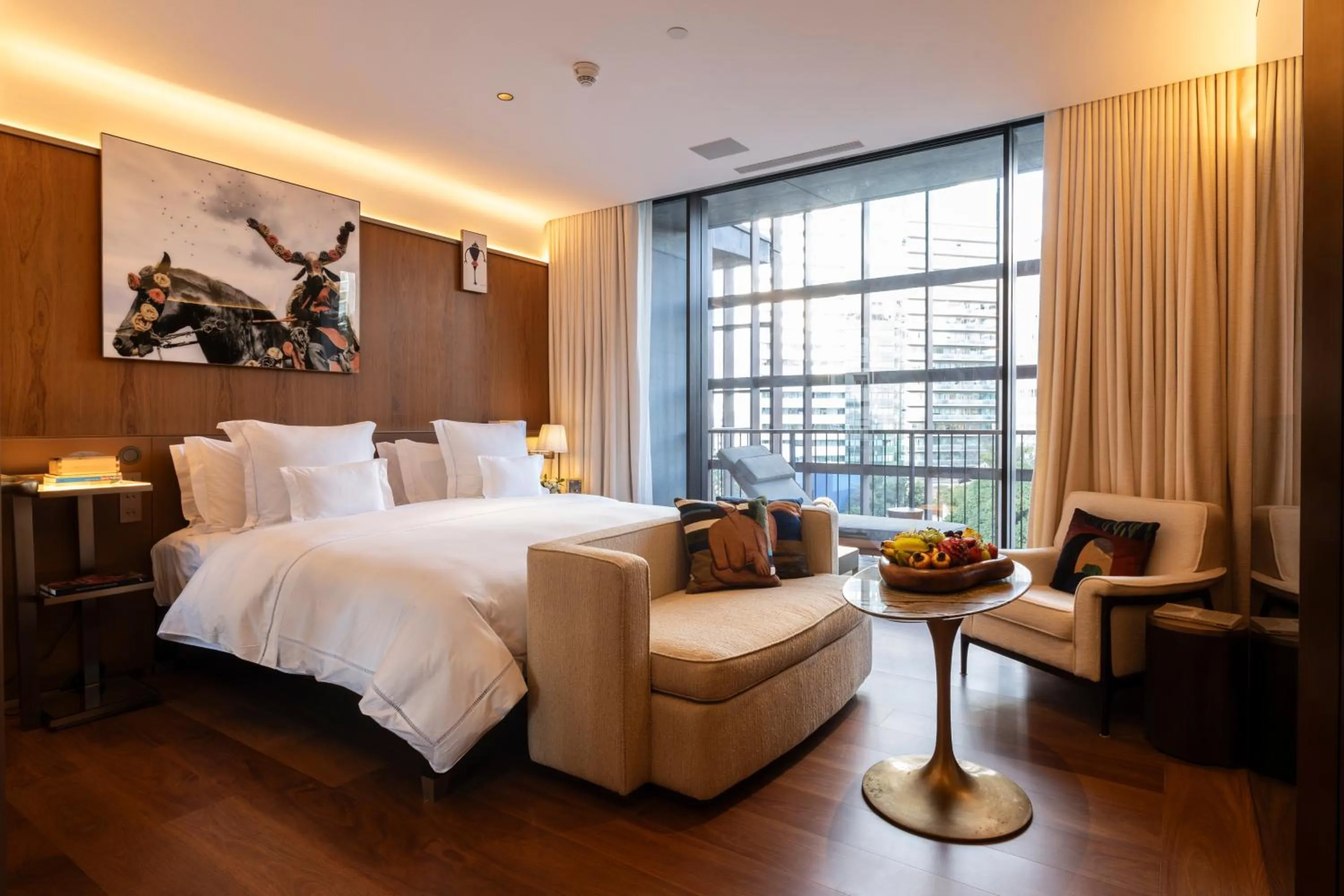 Bedroom, Bed in Rosewood São Paulo