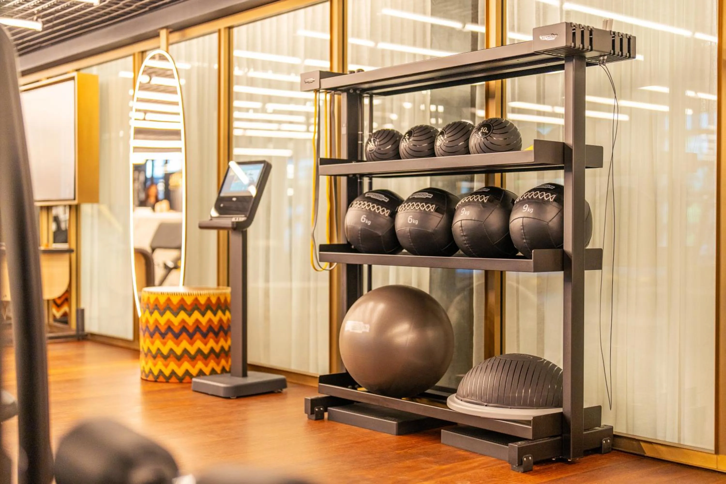 Fitness centre/facilities in Rosewood São Paulo