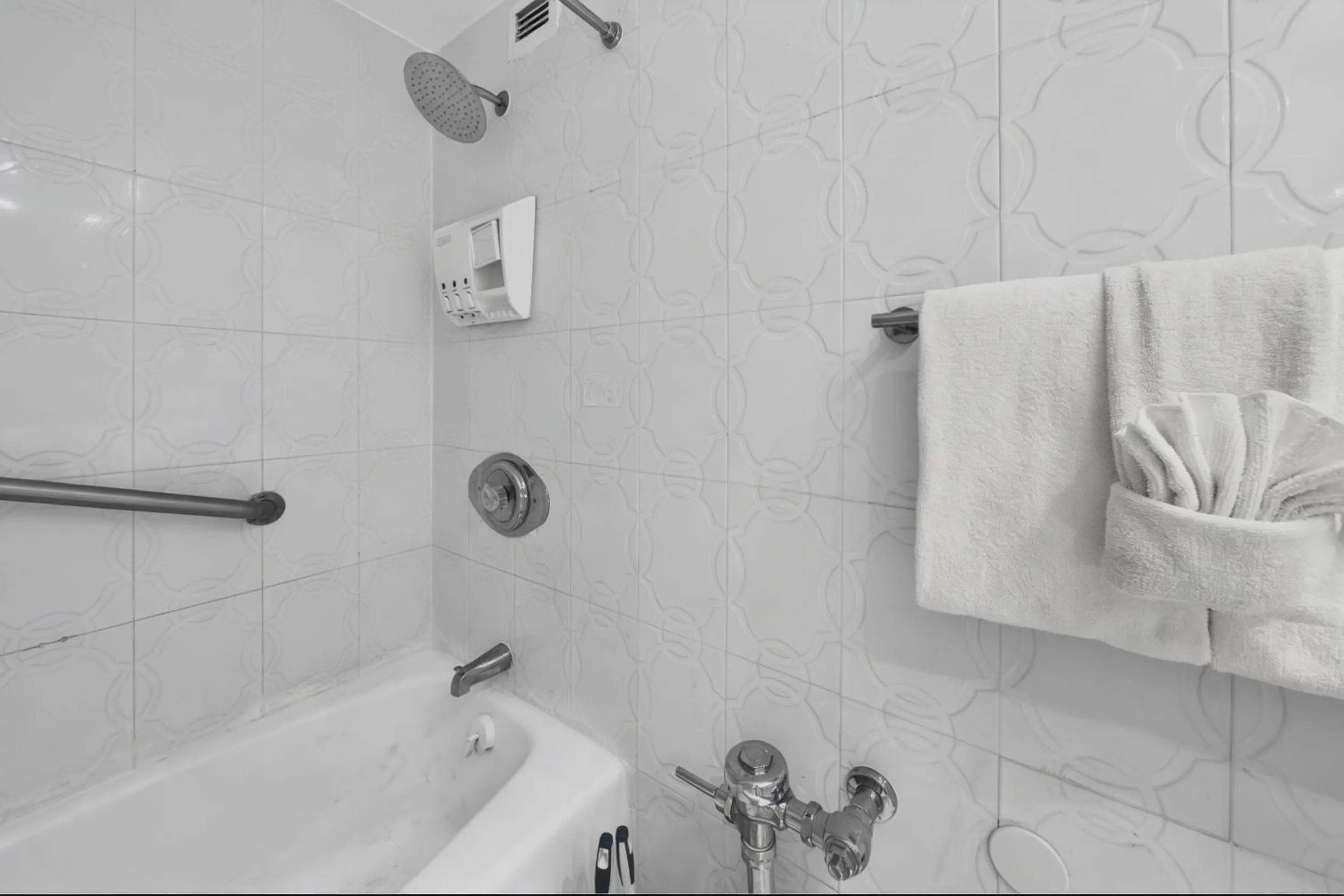 Shower in SeaStays Apartments