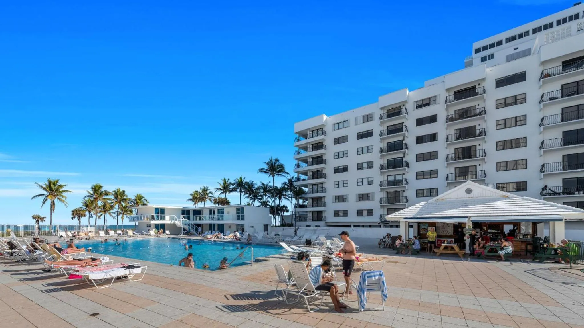 Property building in SeaStays Apartments