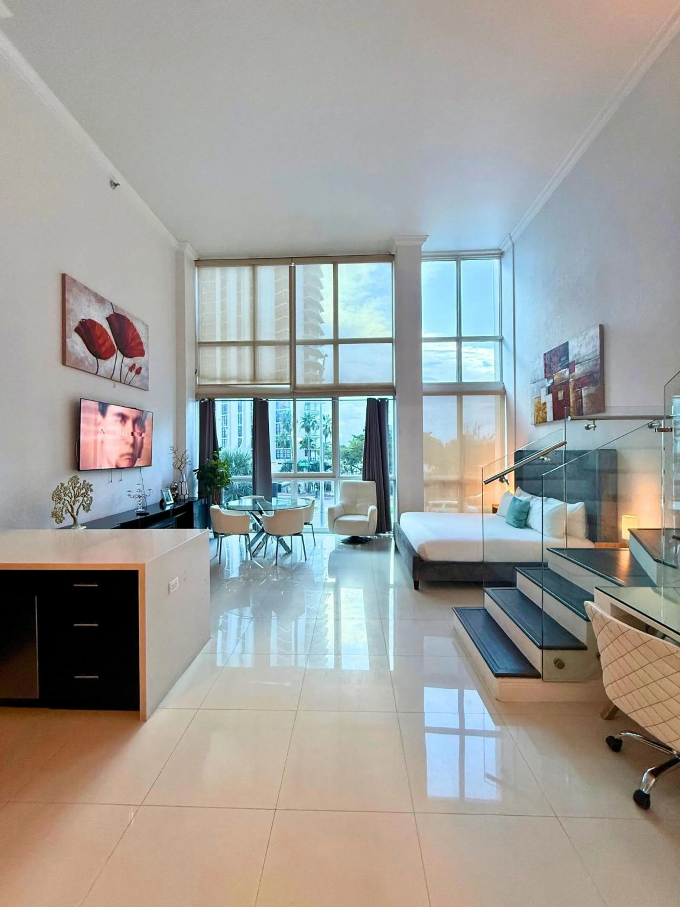 TV and multimedia in SeaStays Apartments