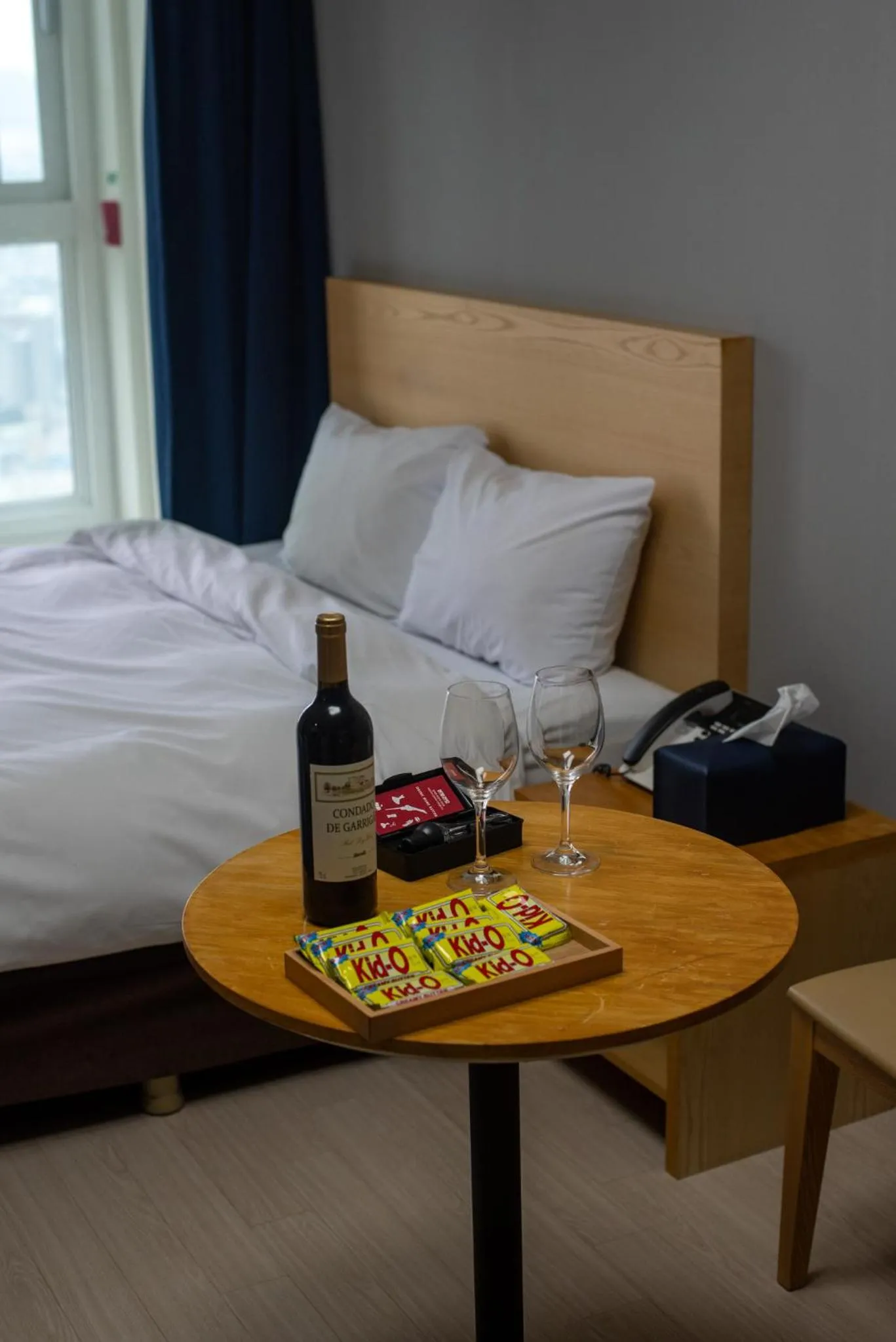 Bed in Golden Planet Hotel