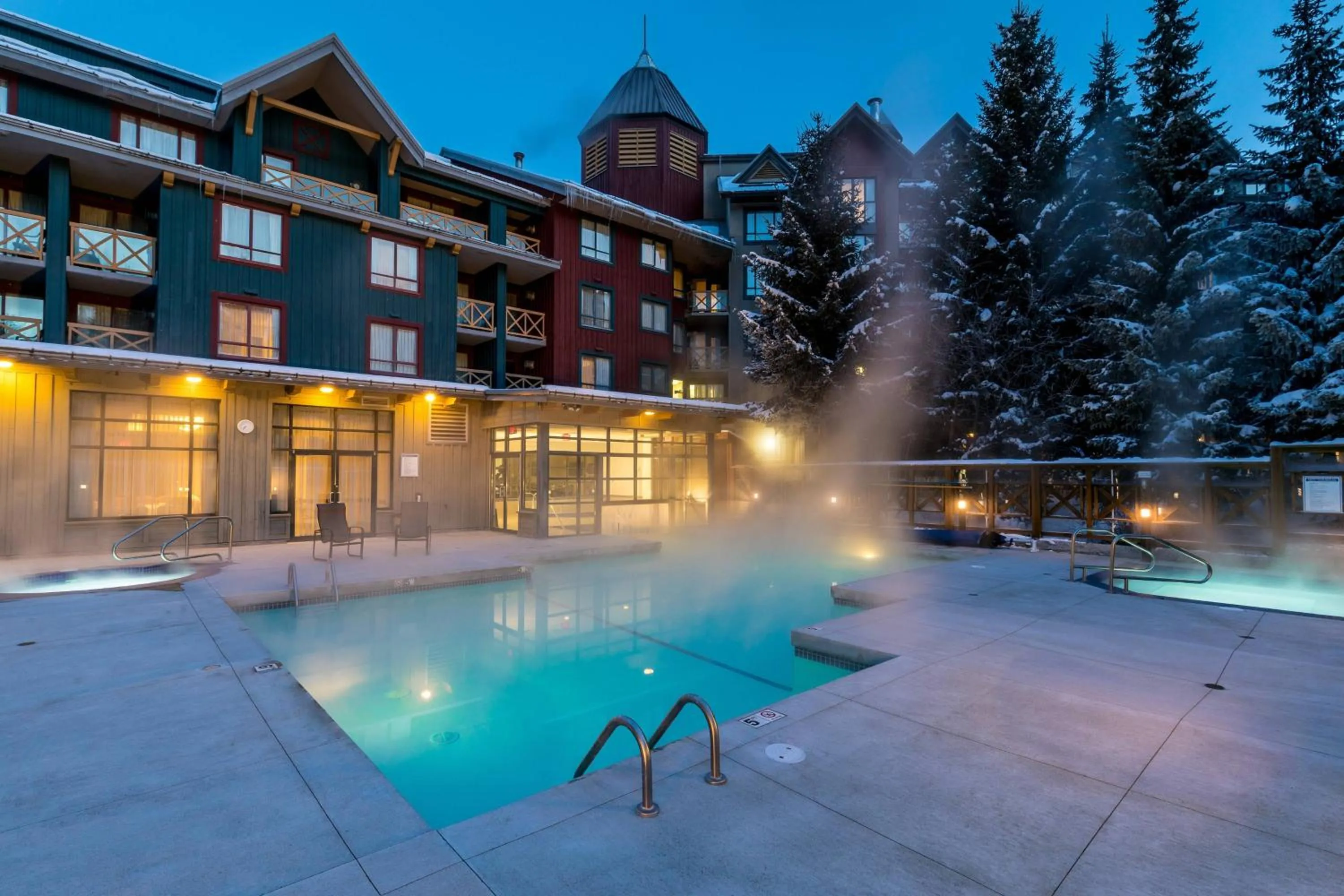 Swimming pool in Delta Hotels by Marriott Whistler Village Suites