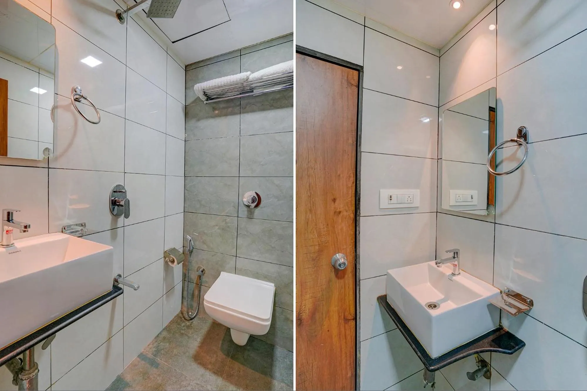Bathroom in FabExpress Colaba Grand