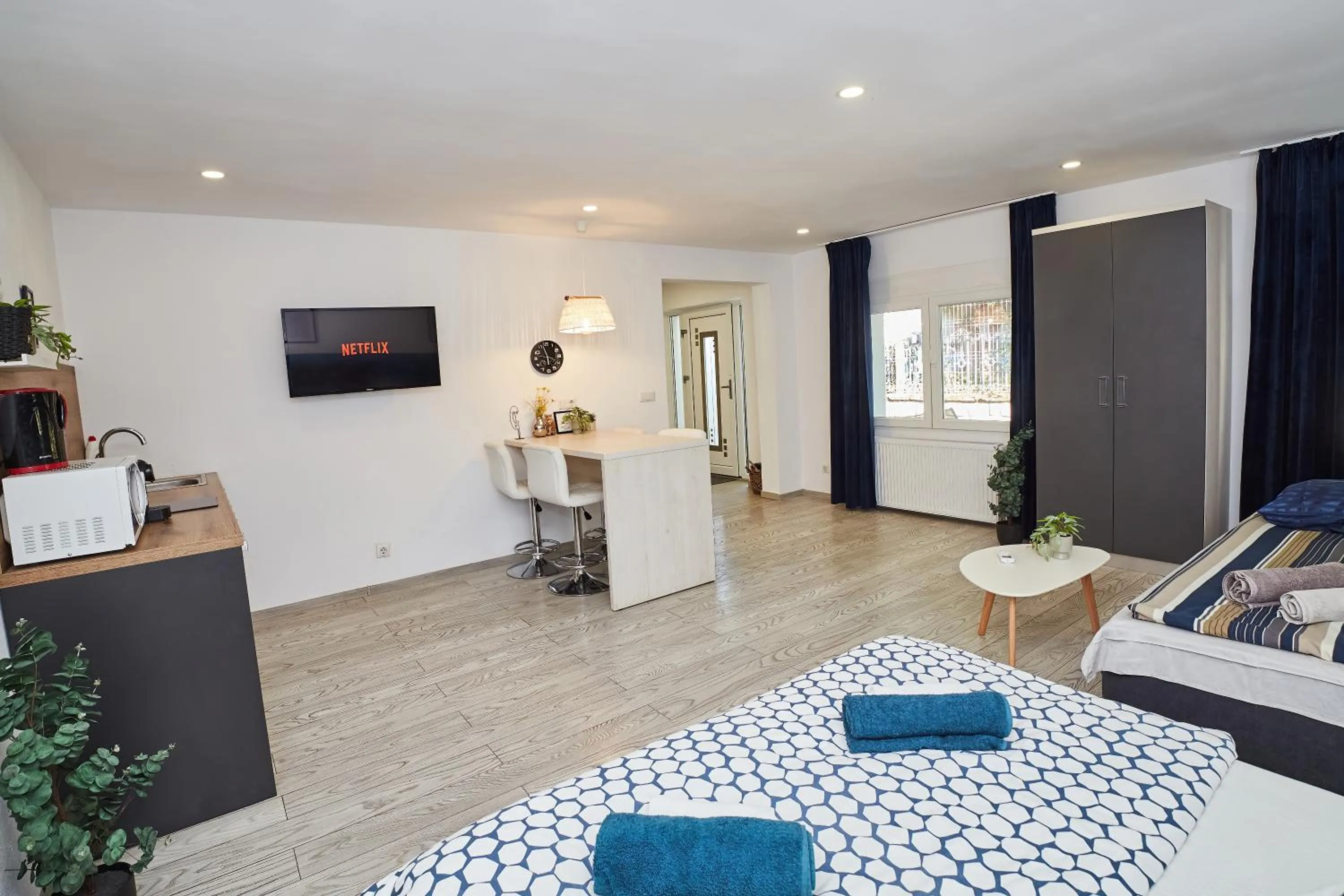 Photo of the whole room, Bed in Marcos Apartments Victoriei - self check-in