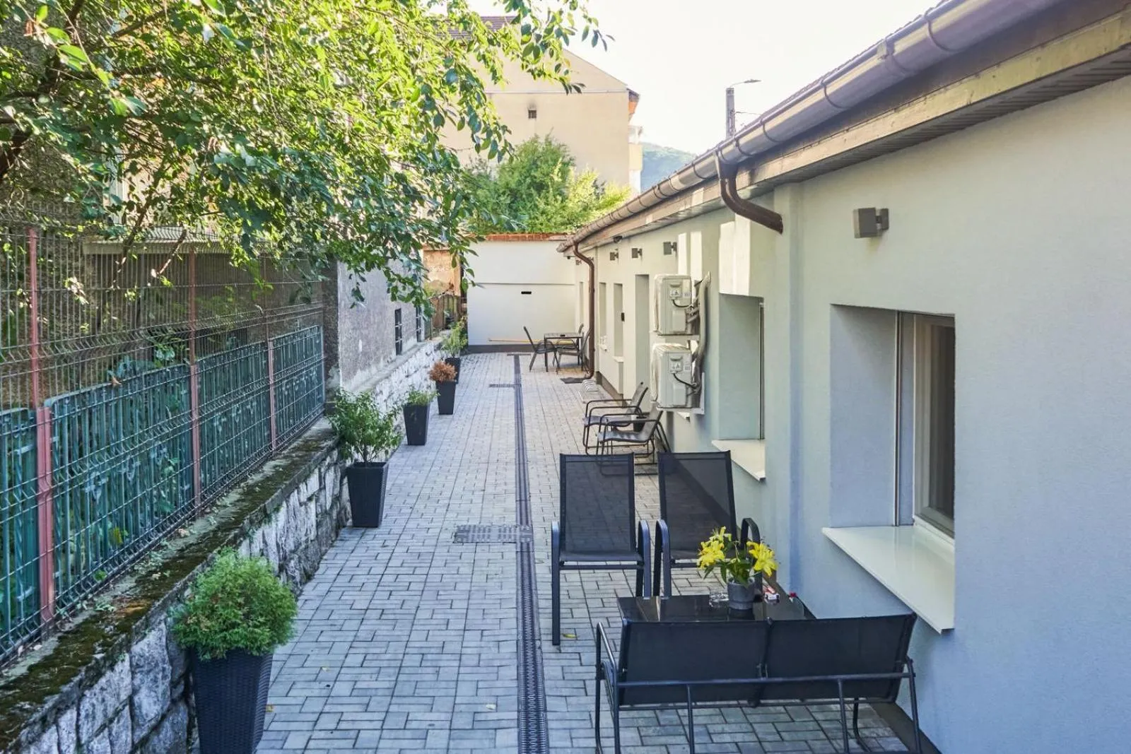 Patio in Marcos Apartments Victoriei - self check-in