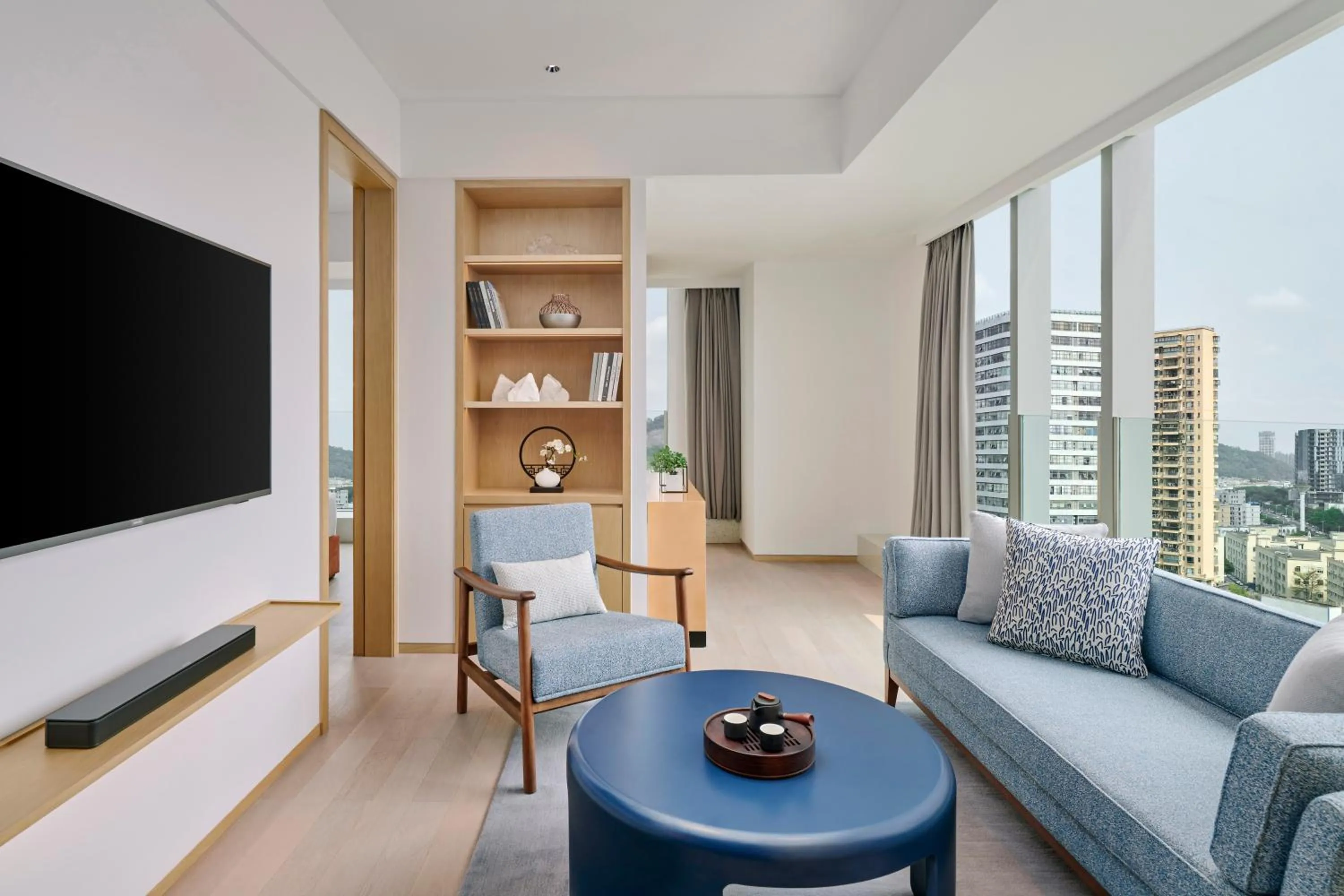 Living room in DoubleTree by Hilton Shenzhen Airport Residences