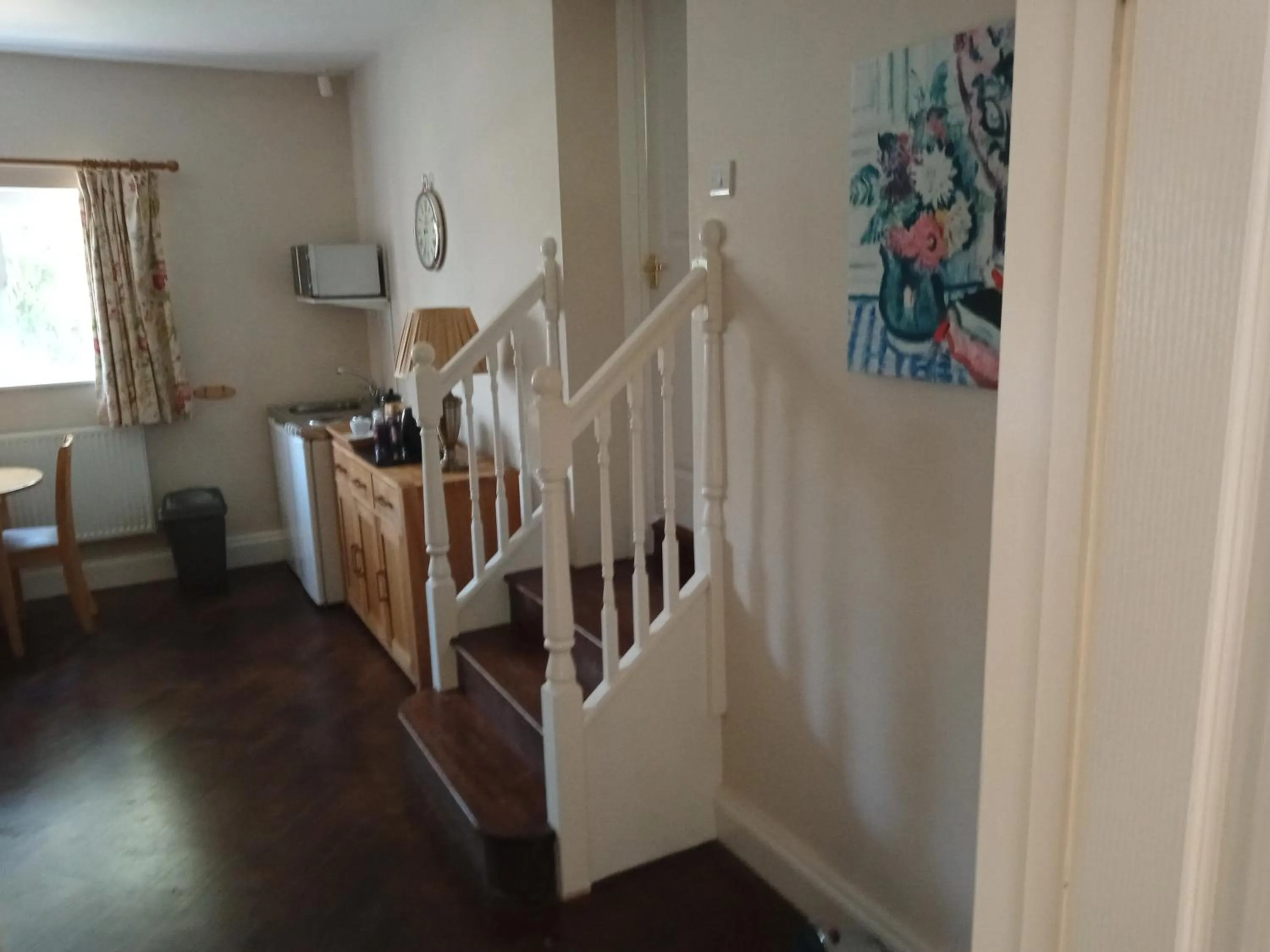 Living room in Oak End Lodge