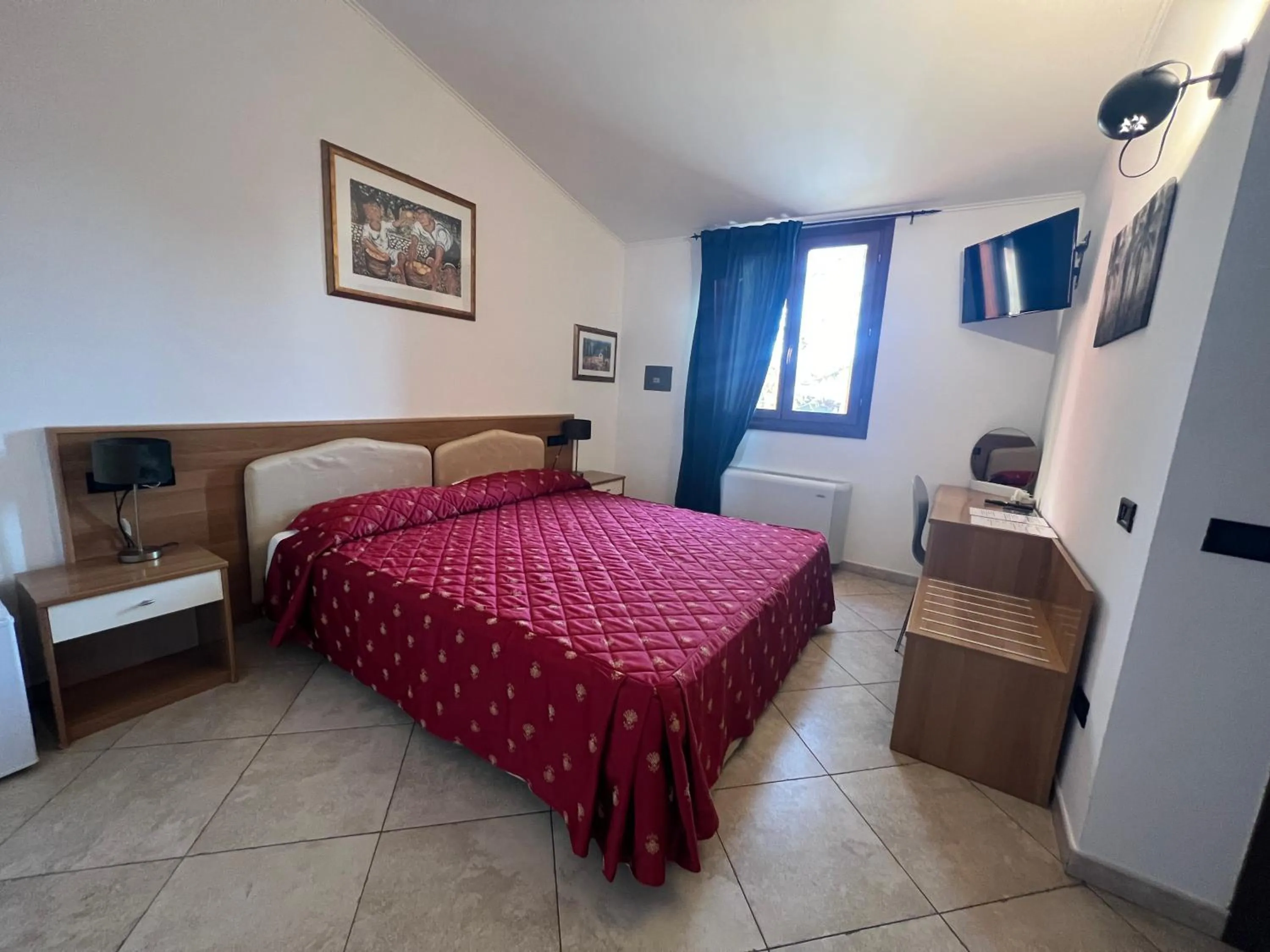 Bed in Hotel Le Corti