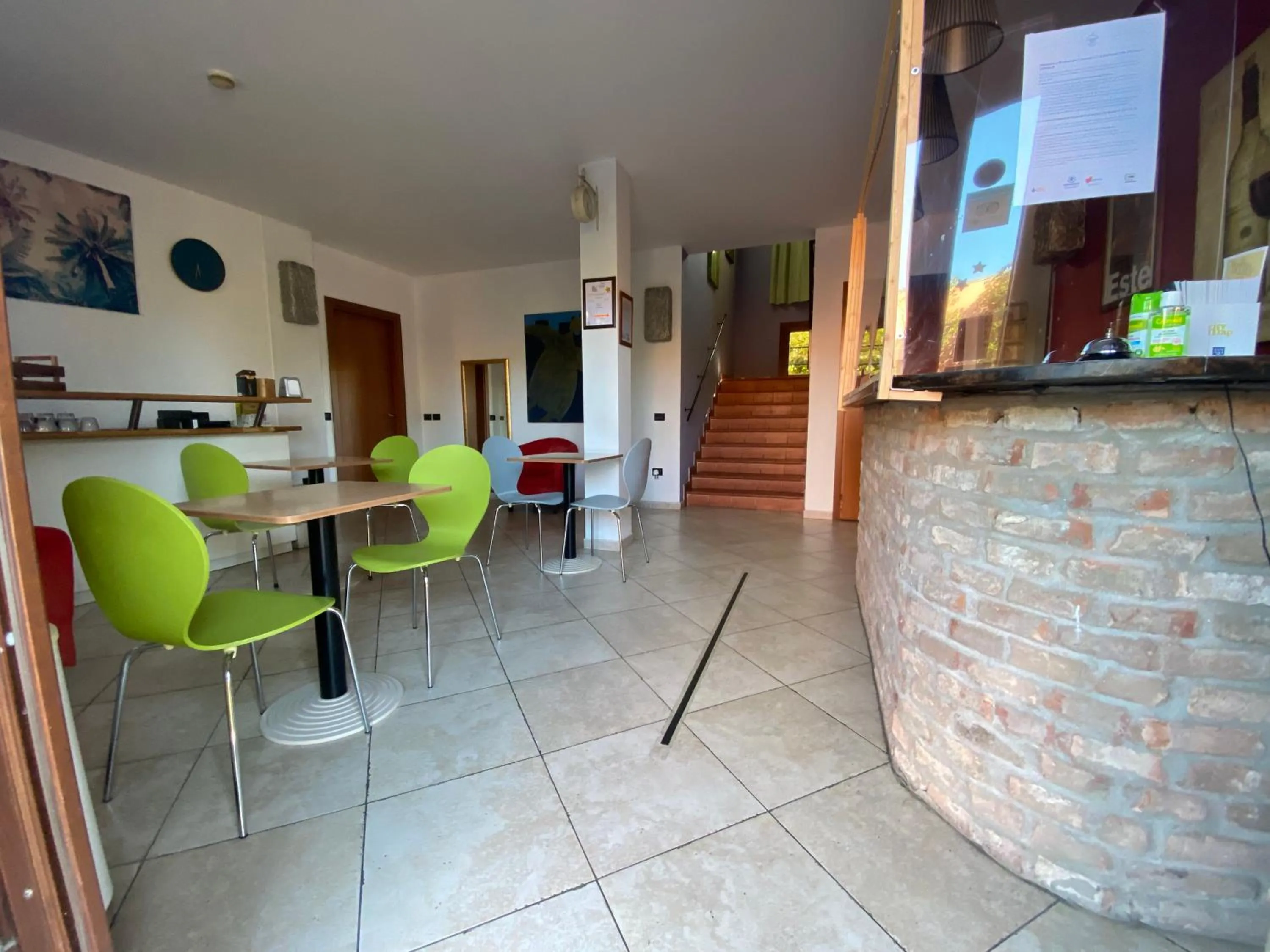 Lobby or reception in Hotel Le Corti