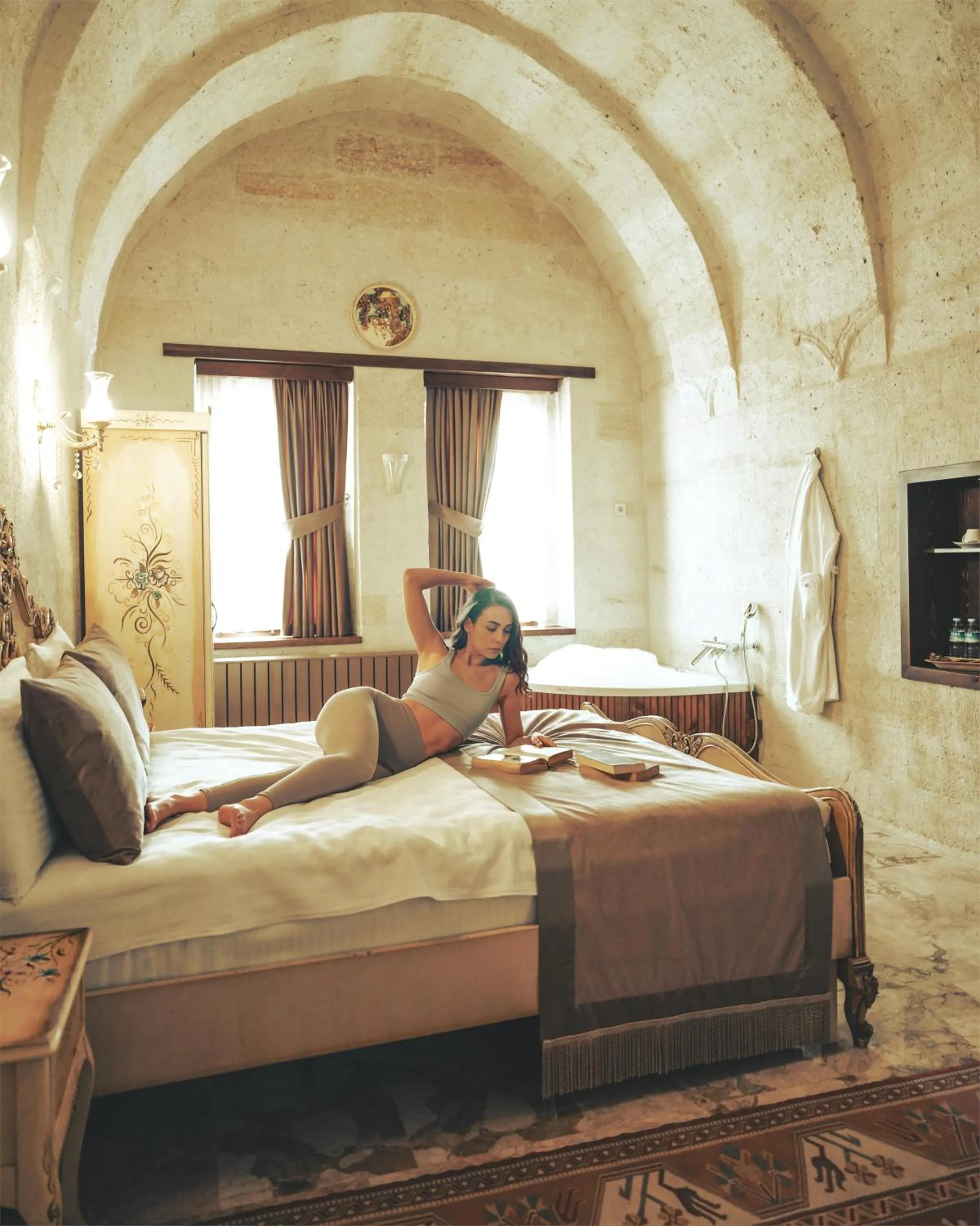 People in House 1938 Special Cave Hotel