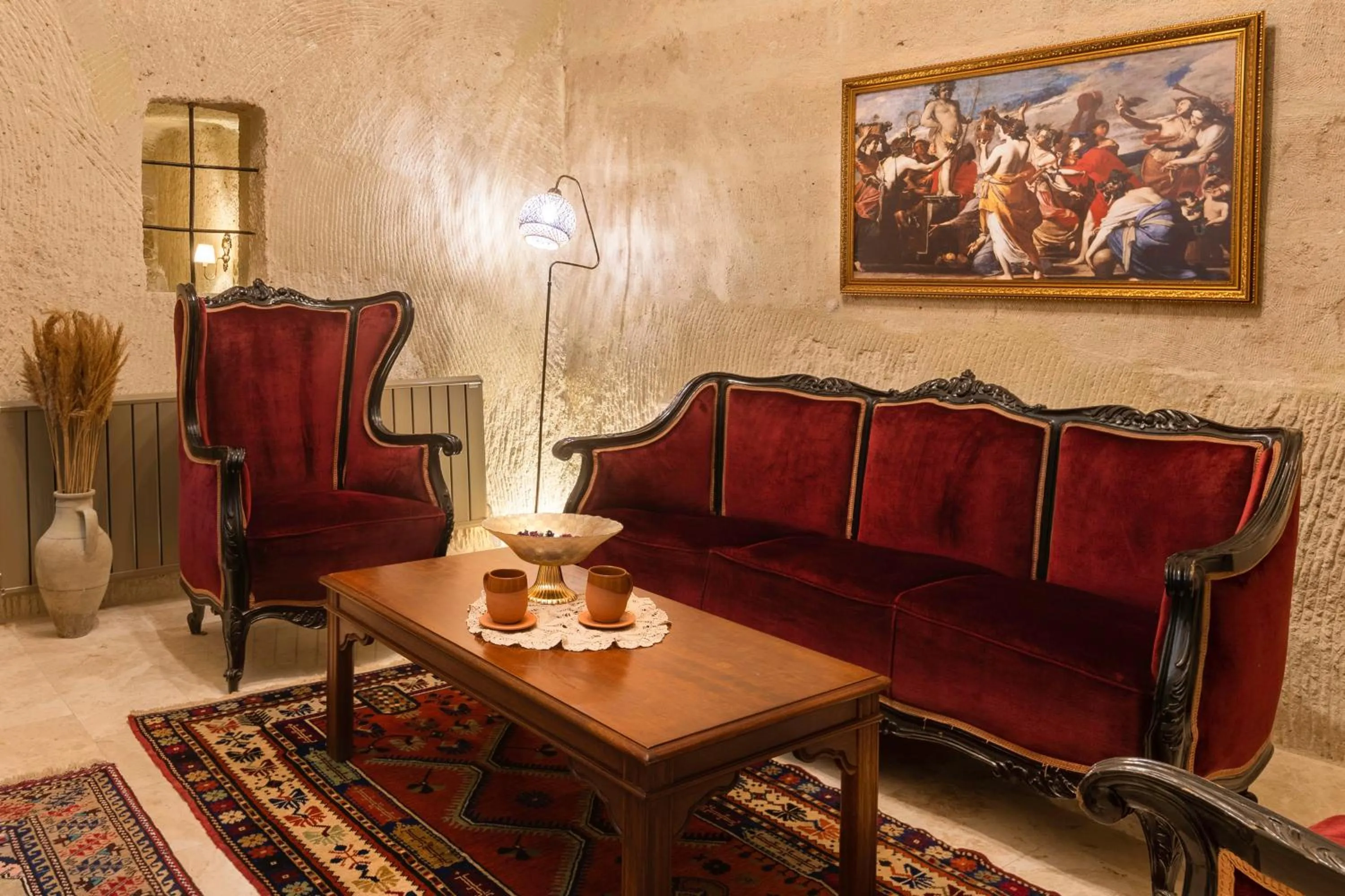 Living room in House 1938 Special Cave Hotel