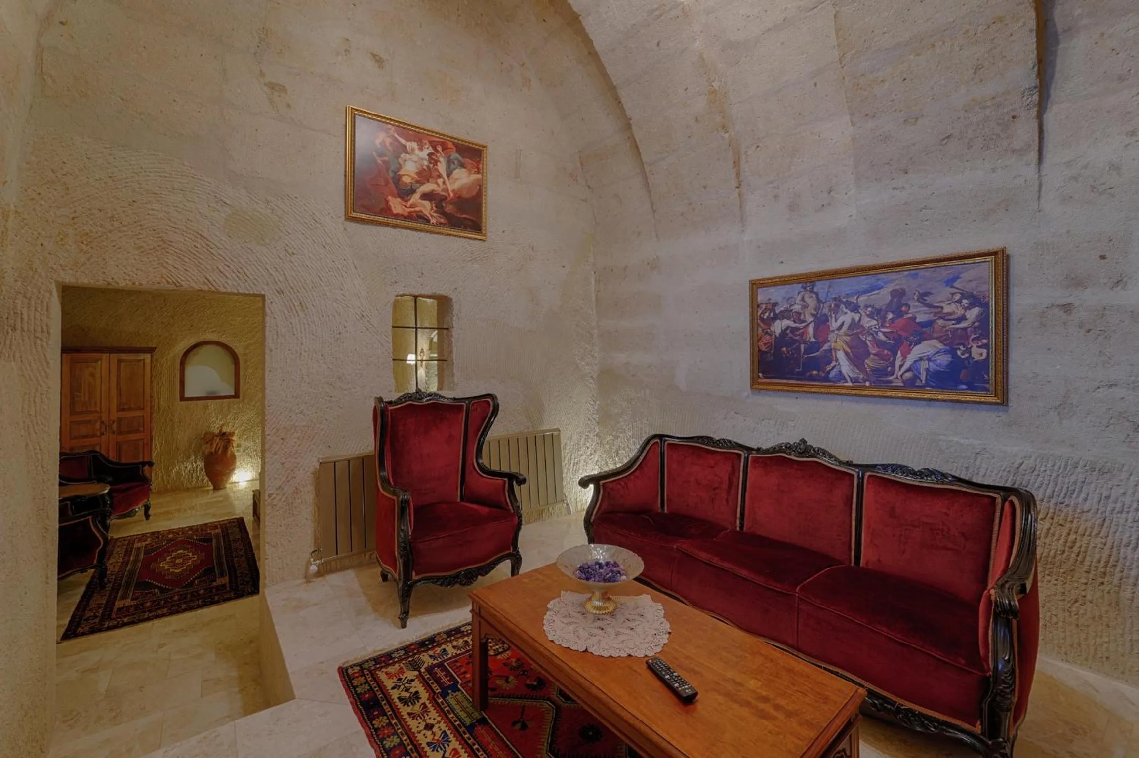 Living room in House 1938 Special Cave Hotel