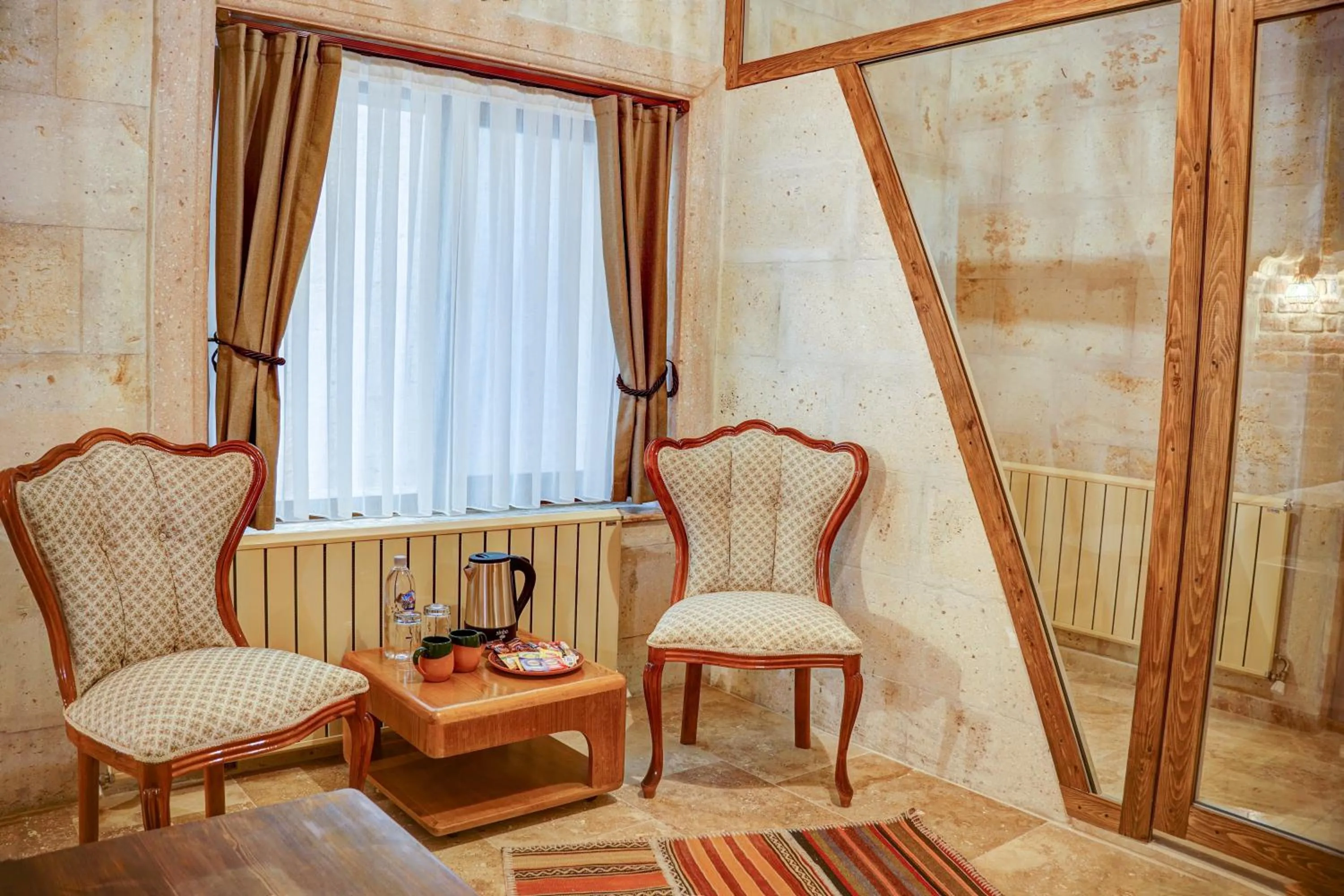 Seating area in House 1938 Special Cave Hotel