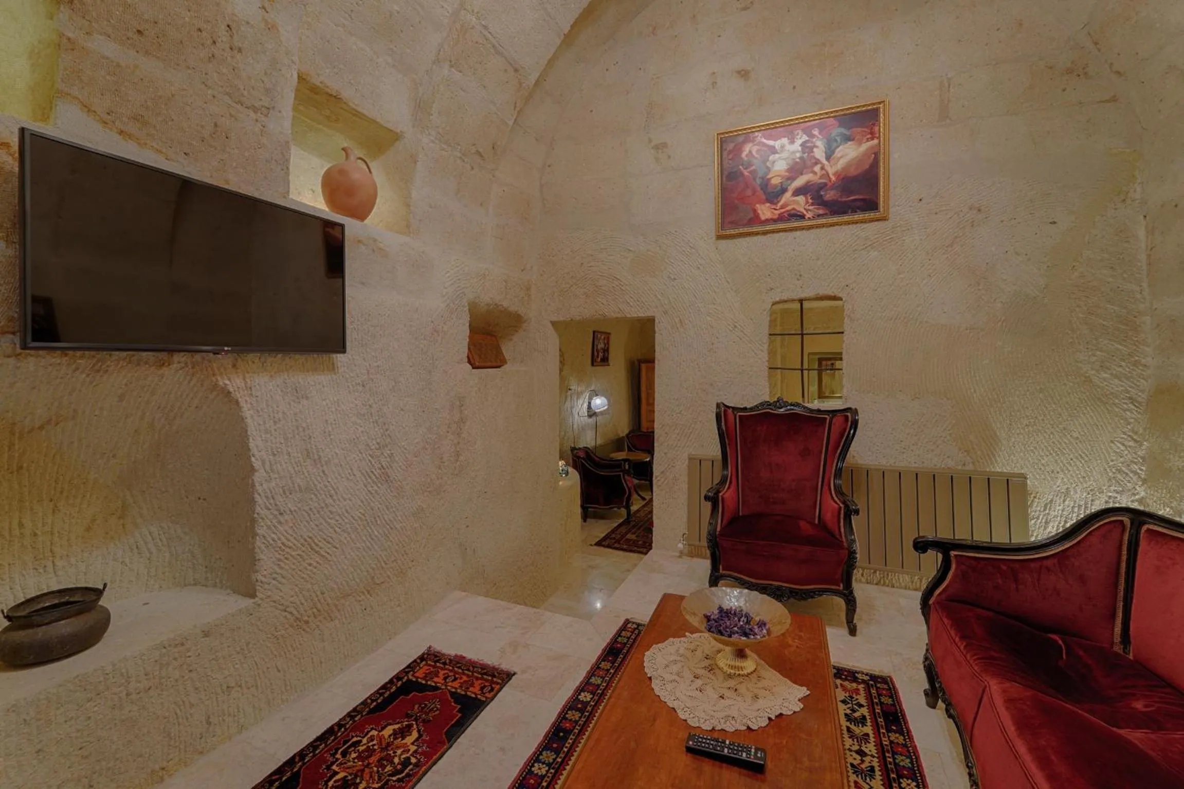 Living room in House 1938 Special Cave Hotel