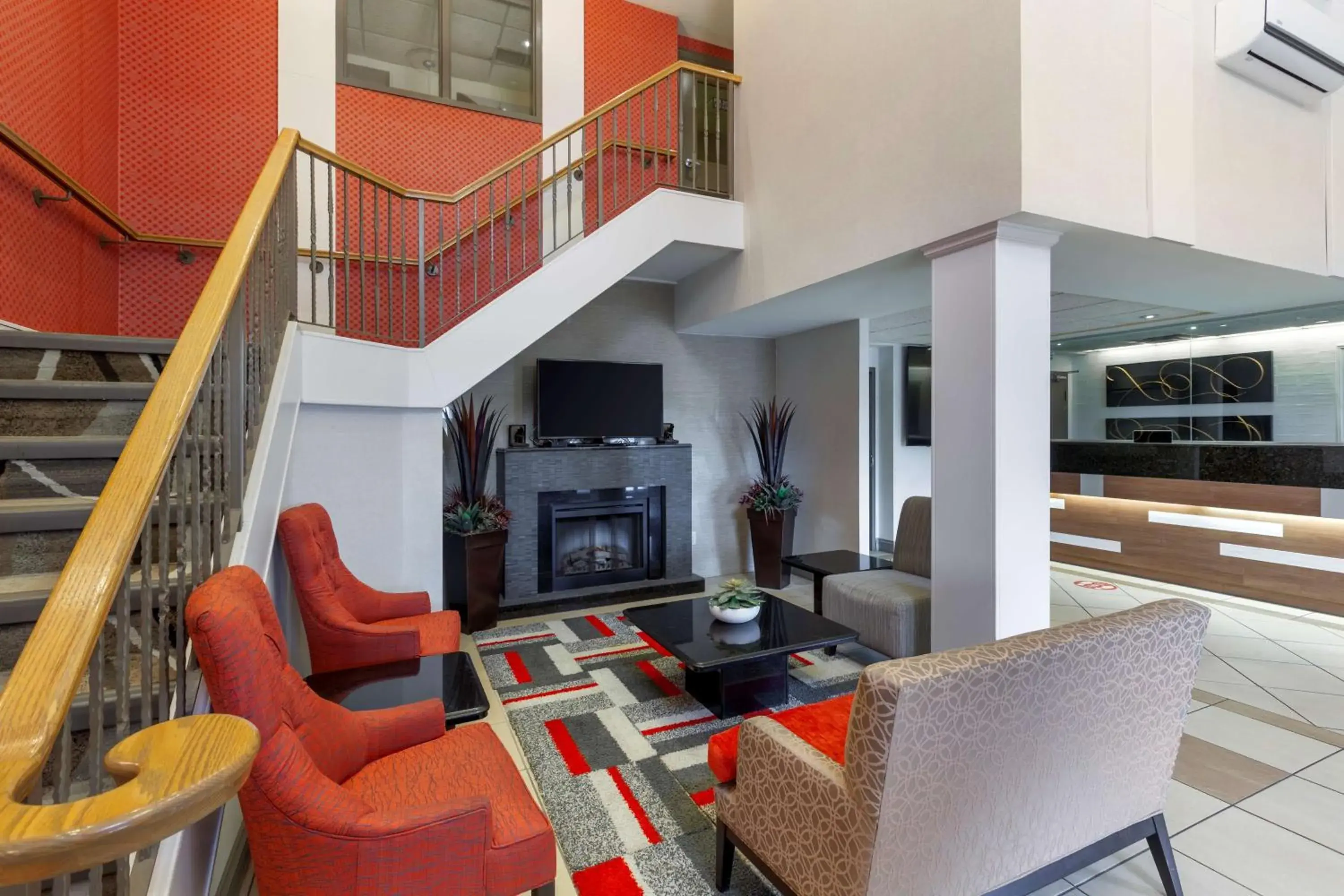 Lobby or reception in Best Western Plus Burlington Inn & Suites Lobby or reception in Best Western Plus Burlington Inn & Suites