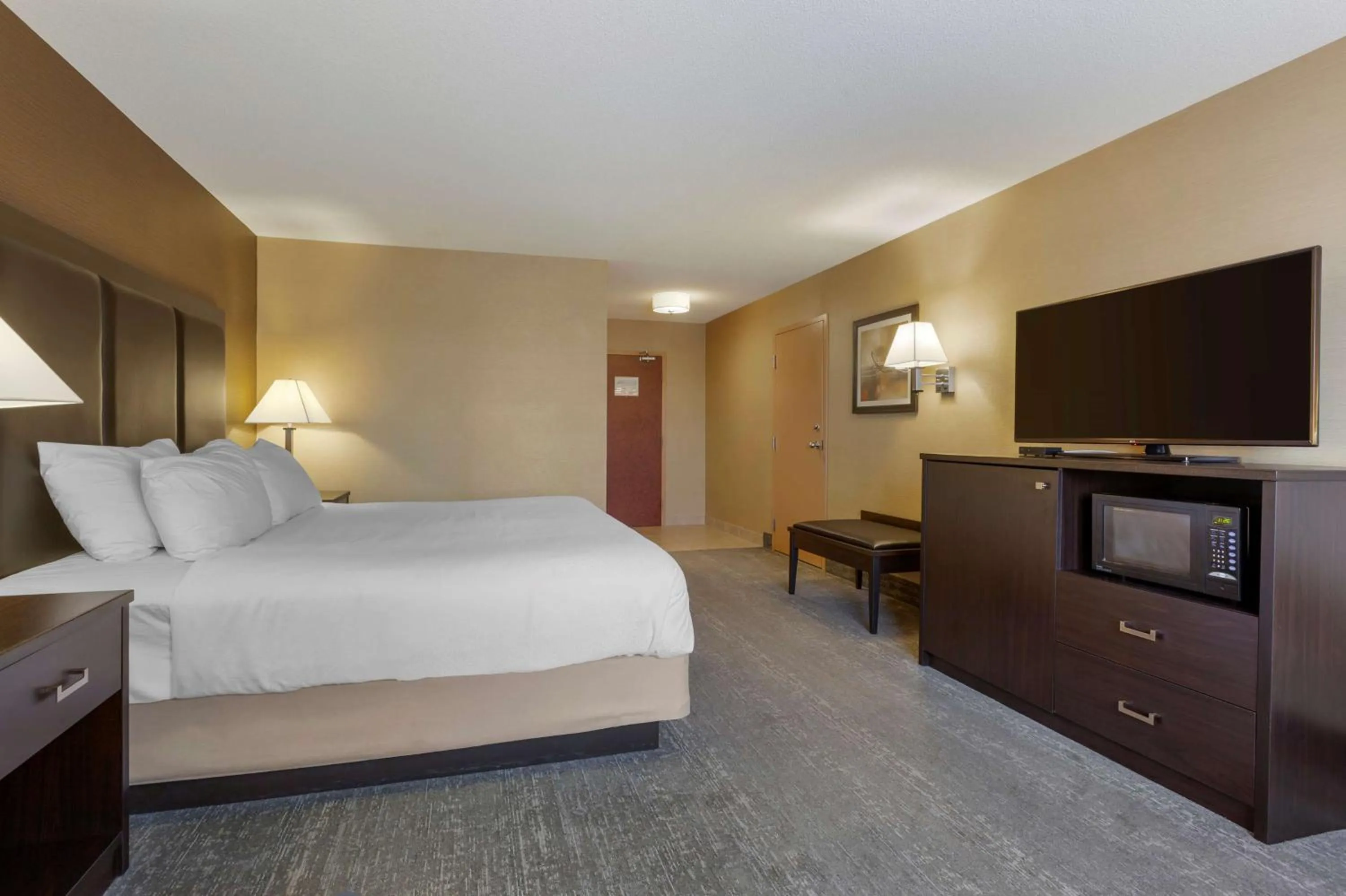 Bedroom, Bed in Best Western Plus Burlington Inn & Suites