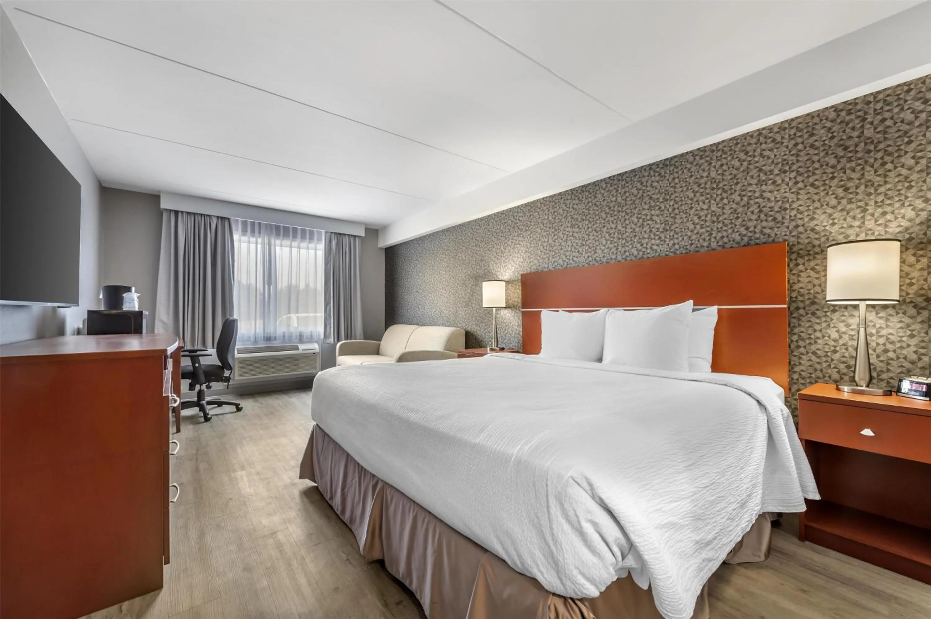 Bedroom, Bed in Best Western Hotel Brossard