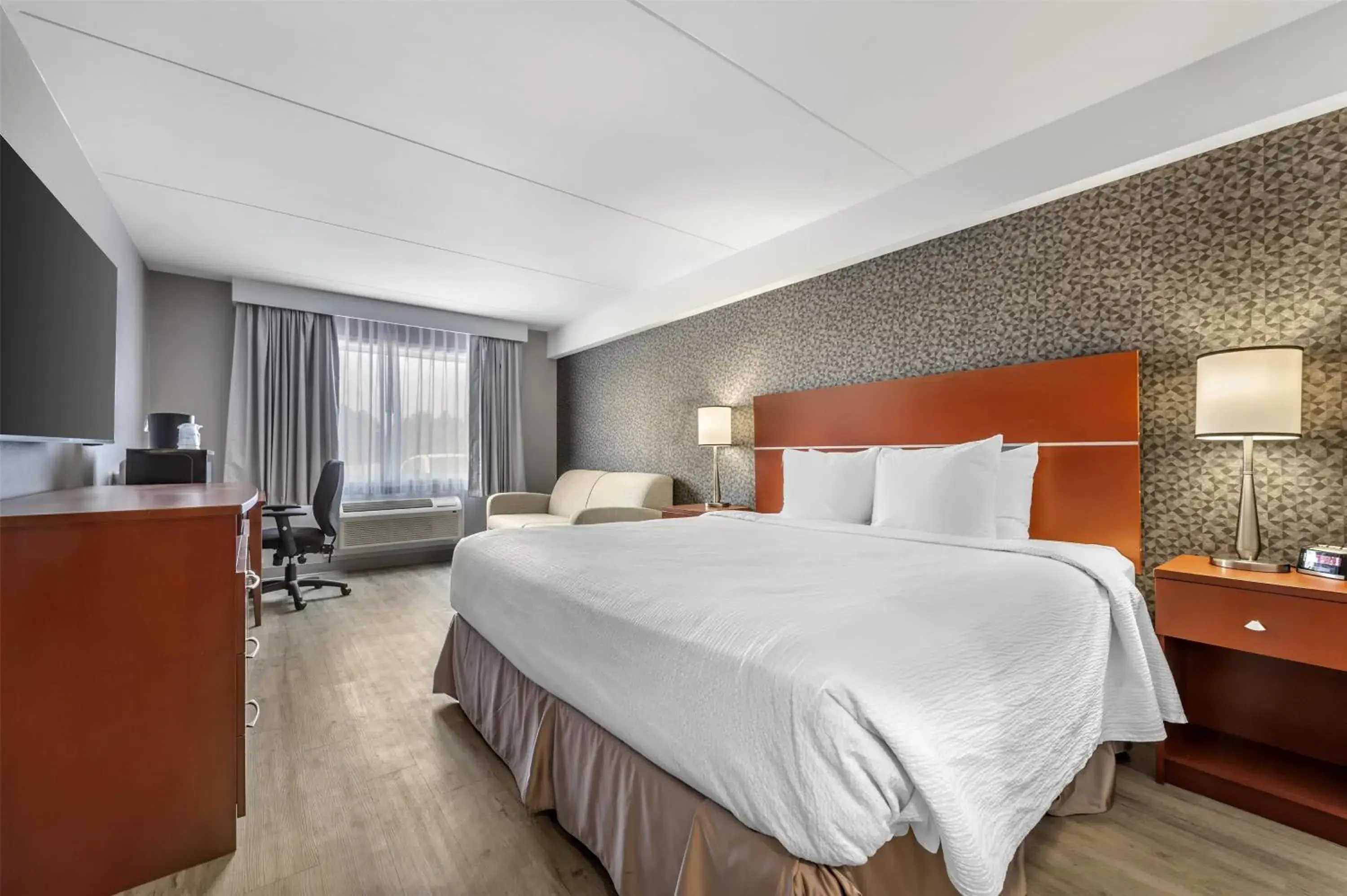 Bedroom, Bed in Best Western Hotel Brossard Bedroom, Bed in Best Western Hotel Brossard