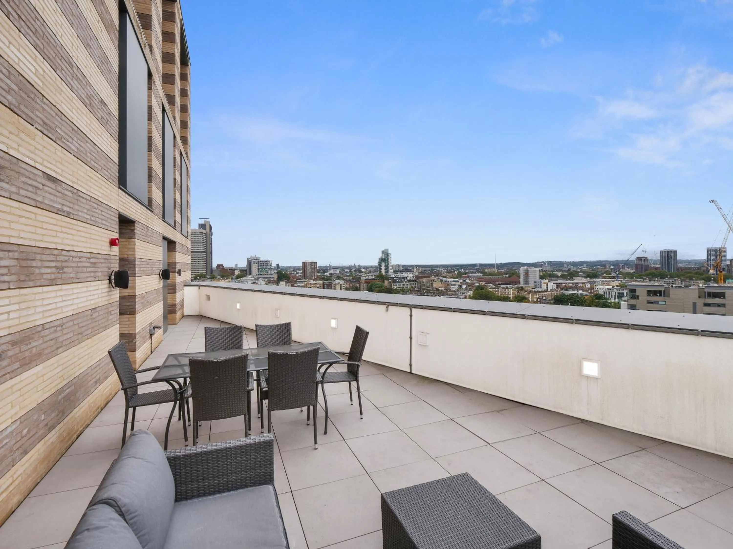 Balcony/Terrace in Southwark Residences by Aeria Apartments