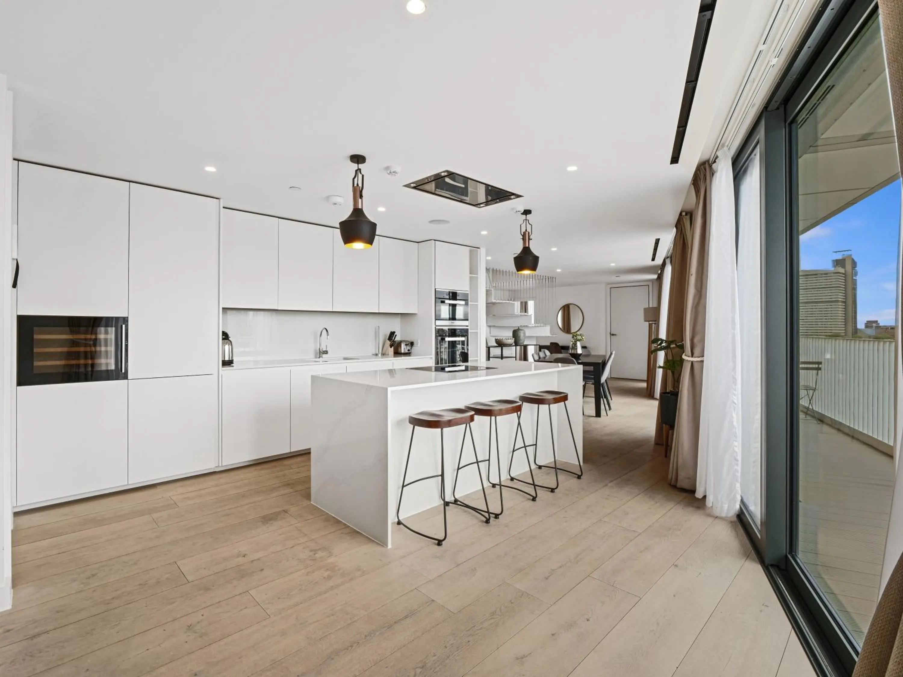 Kitchen or kitchenette in Southwark Residences by Aeria Apartments