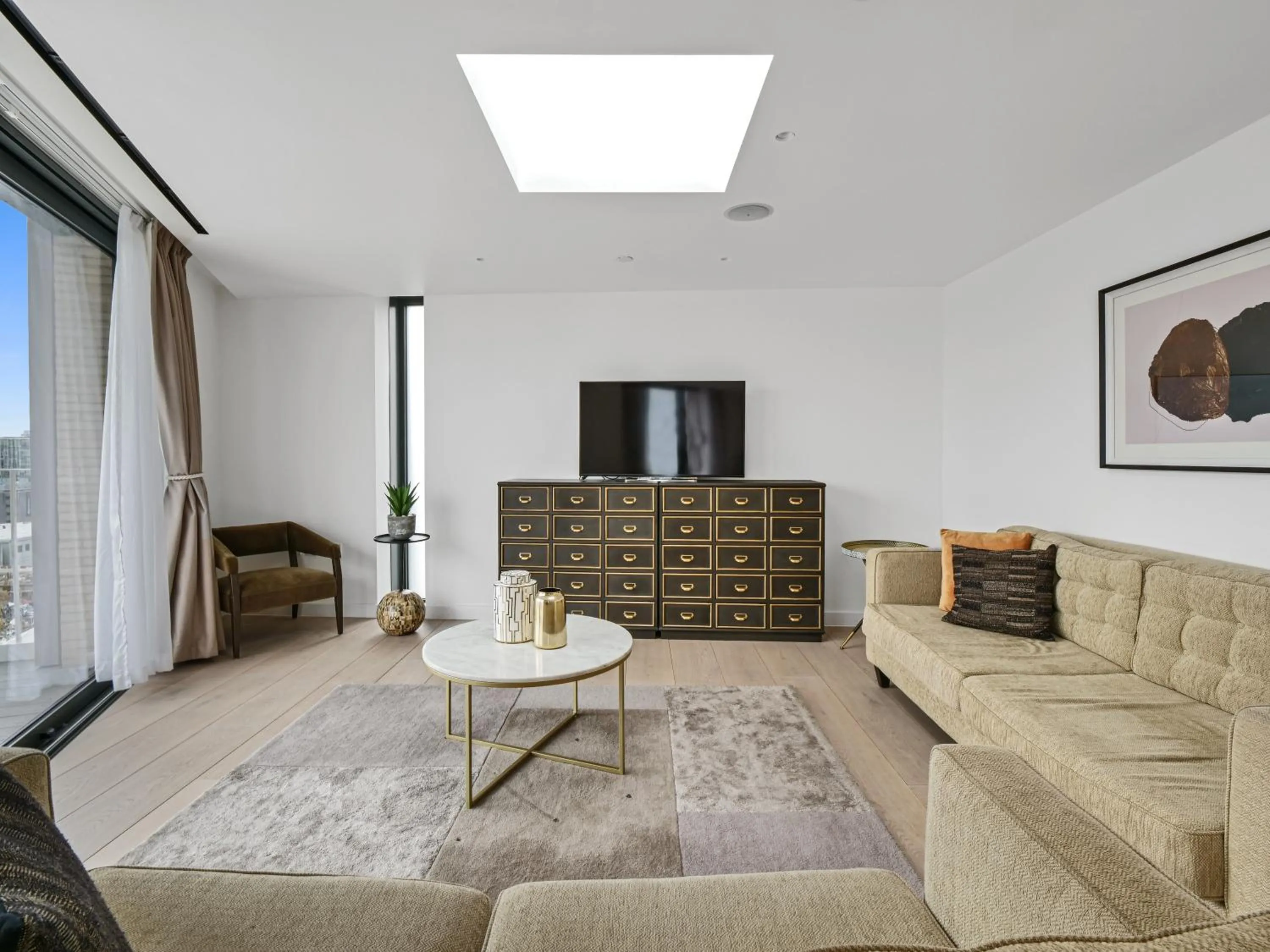 Living room in Southwark Residences by Aeria Apartments