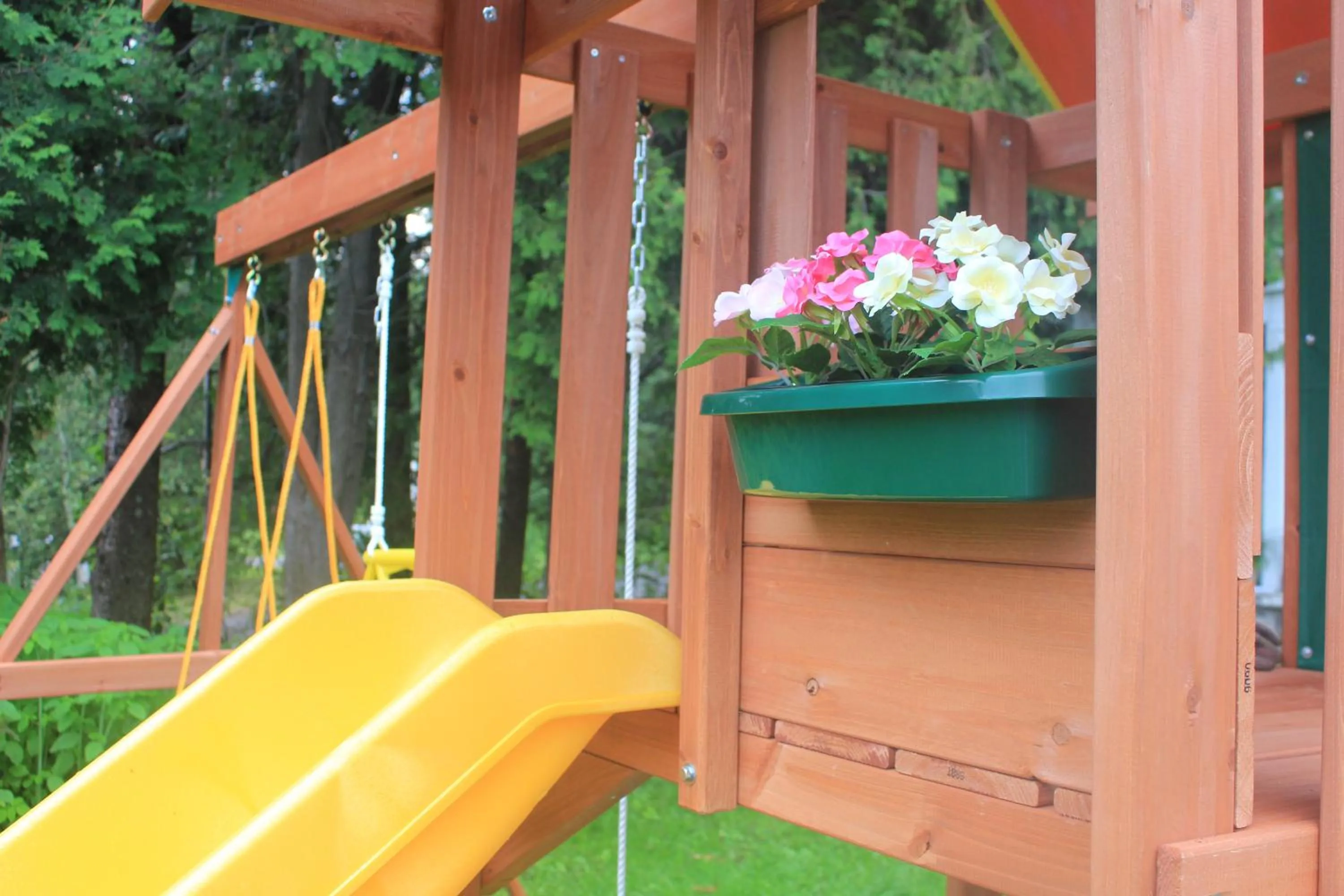 Decorative detail in Motel Des Pays D'En Haut